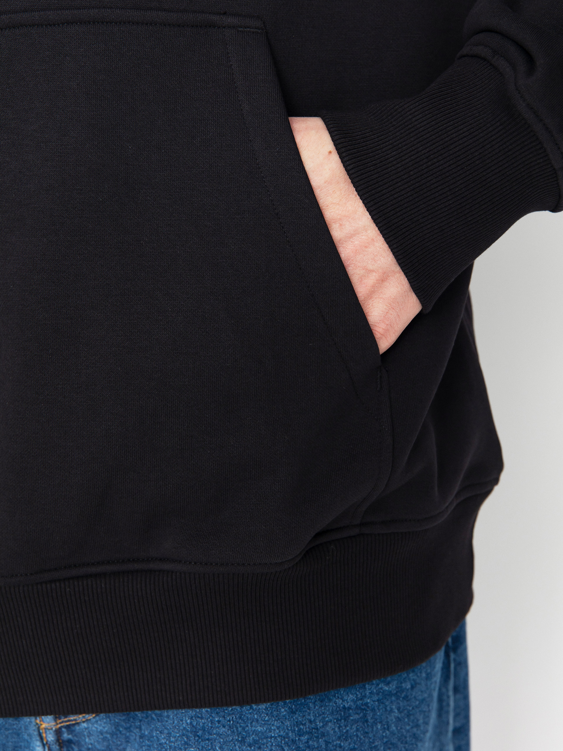 Bluza z kapturem The North Face Raglan Box Nse Tailgrid Infill HD (tnf black/deep nori tra)