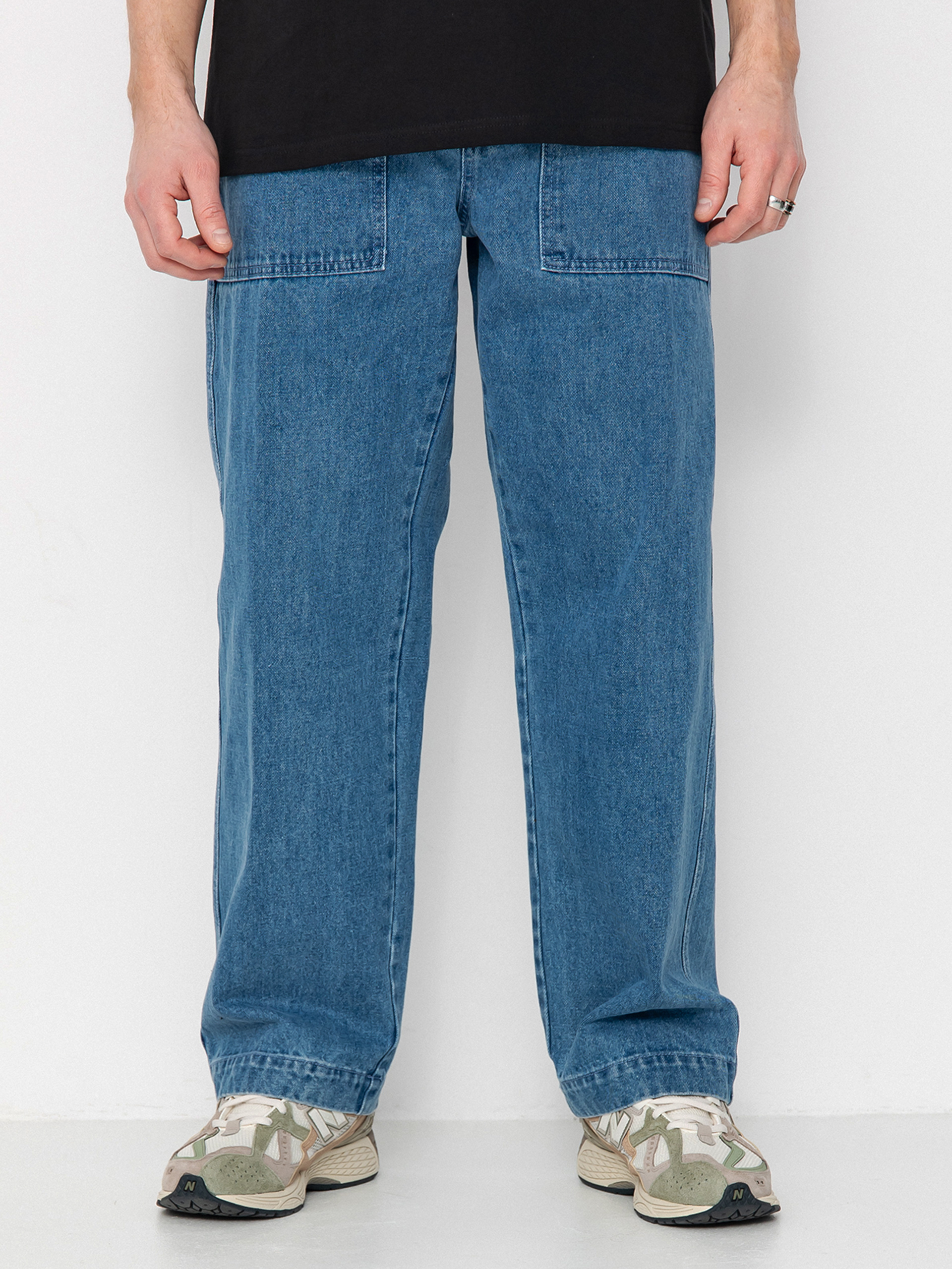 Spodnie OBEY Big Timer Utility Denim (light indigo)