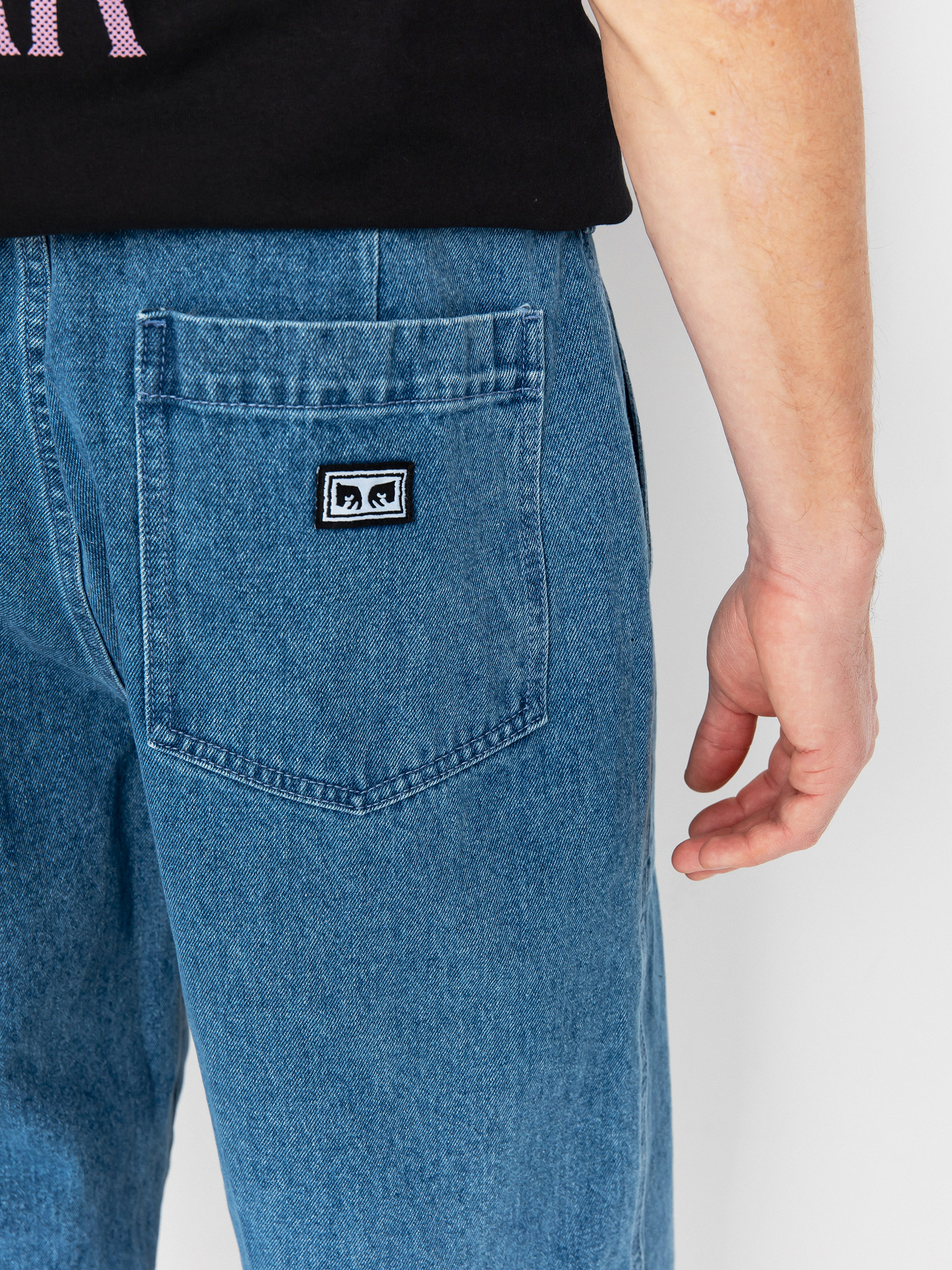 Spodnie OBEY Big Timer Utility Denim (light indigo)
