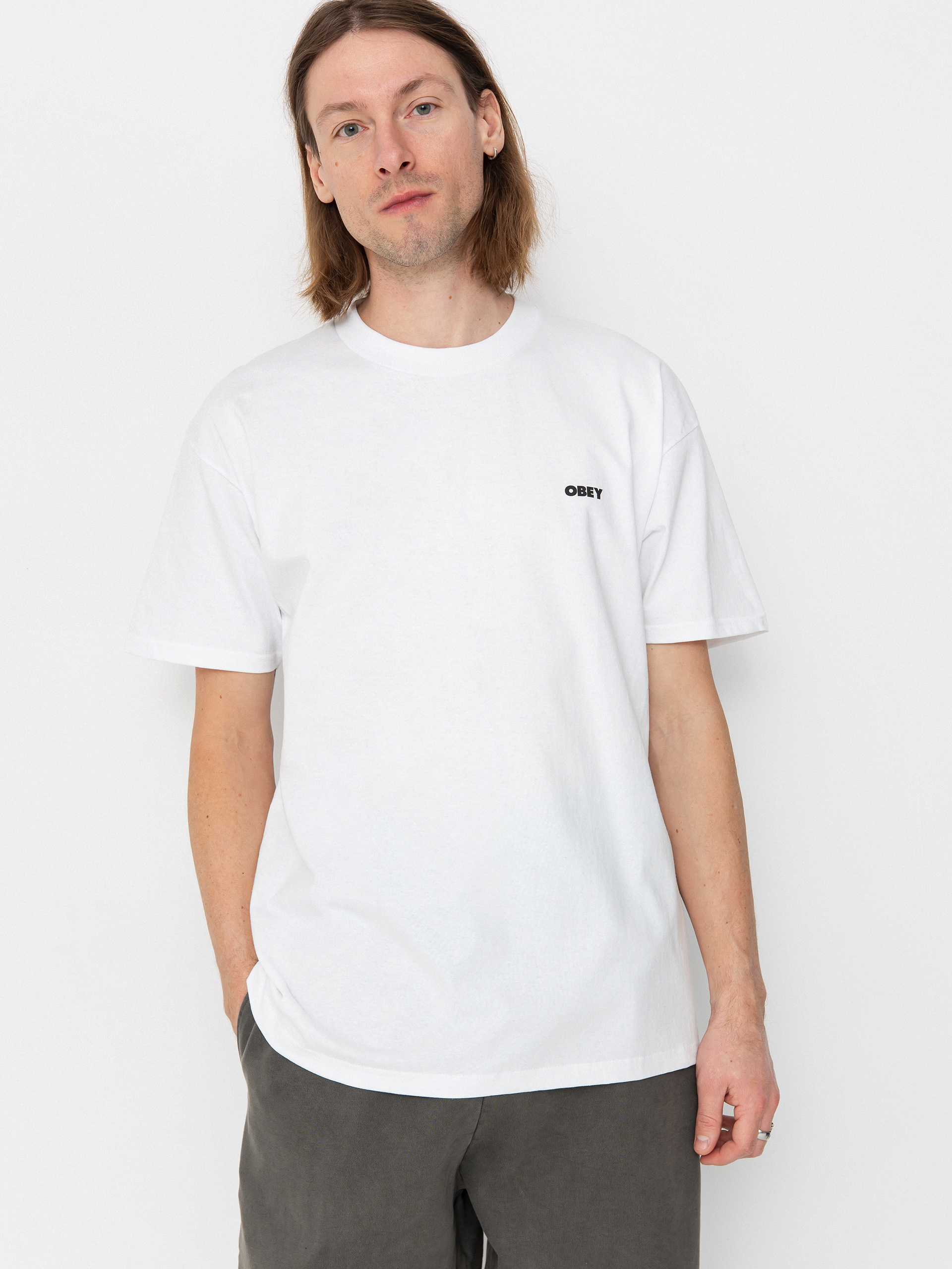 T-shirt OBEY Cosmic Noise (white)