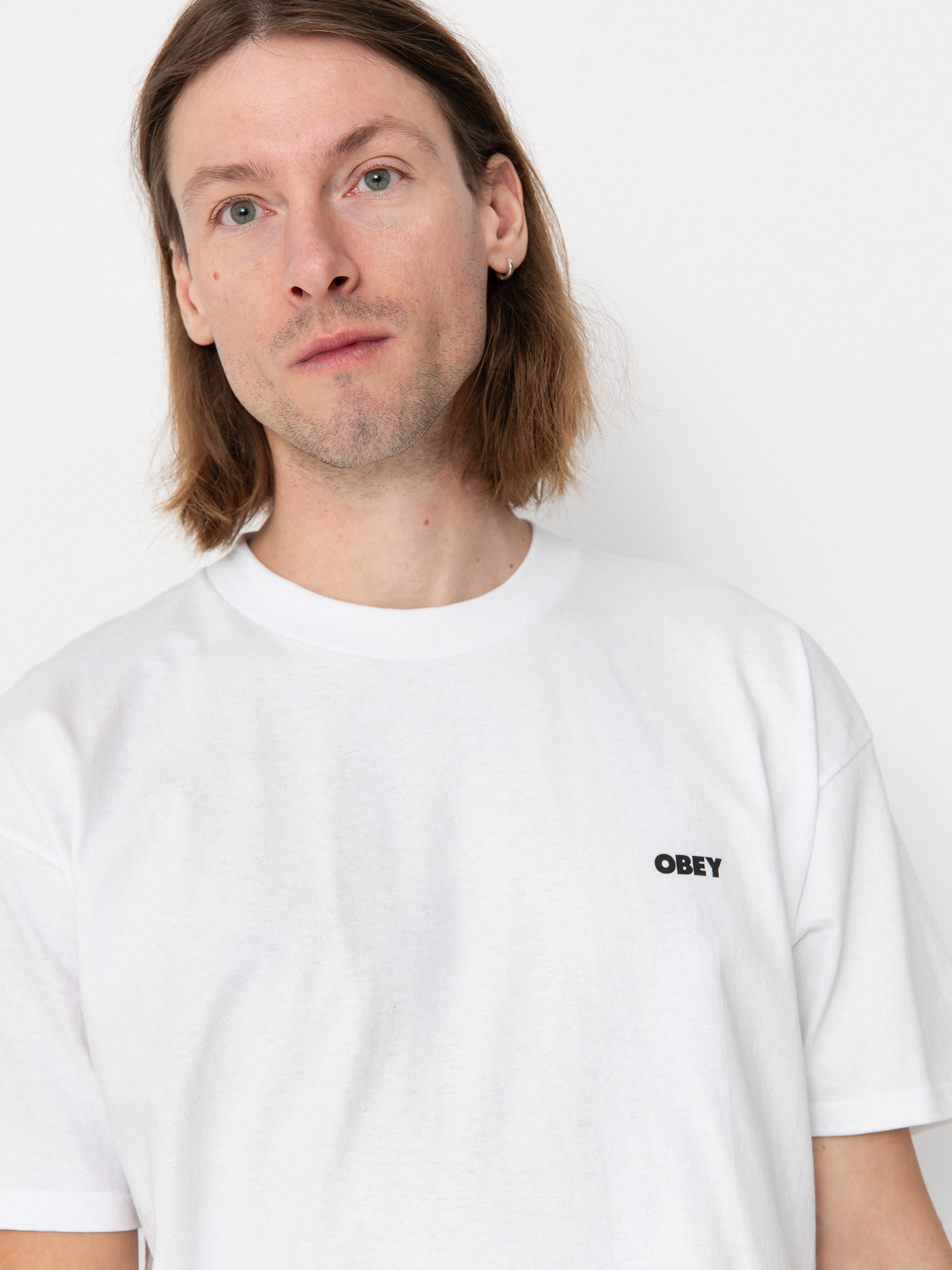 T-shirt OBEY Cosmic Noise (white)
