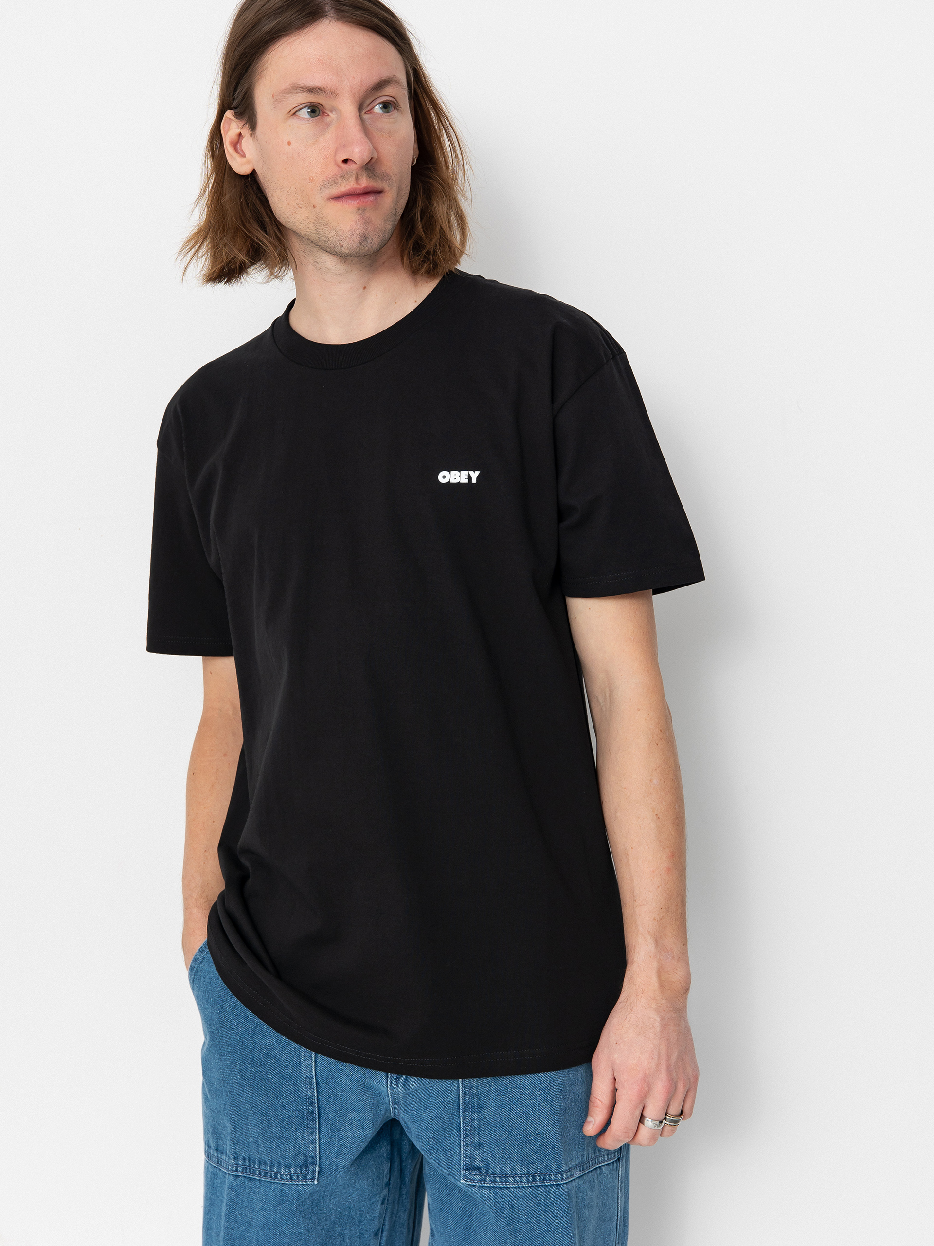 T-shirt OBEY Make Art Not War (black)