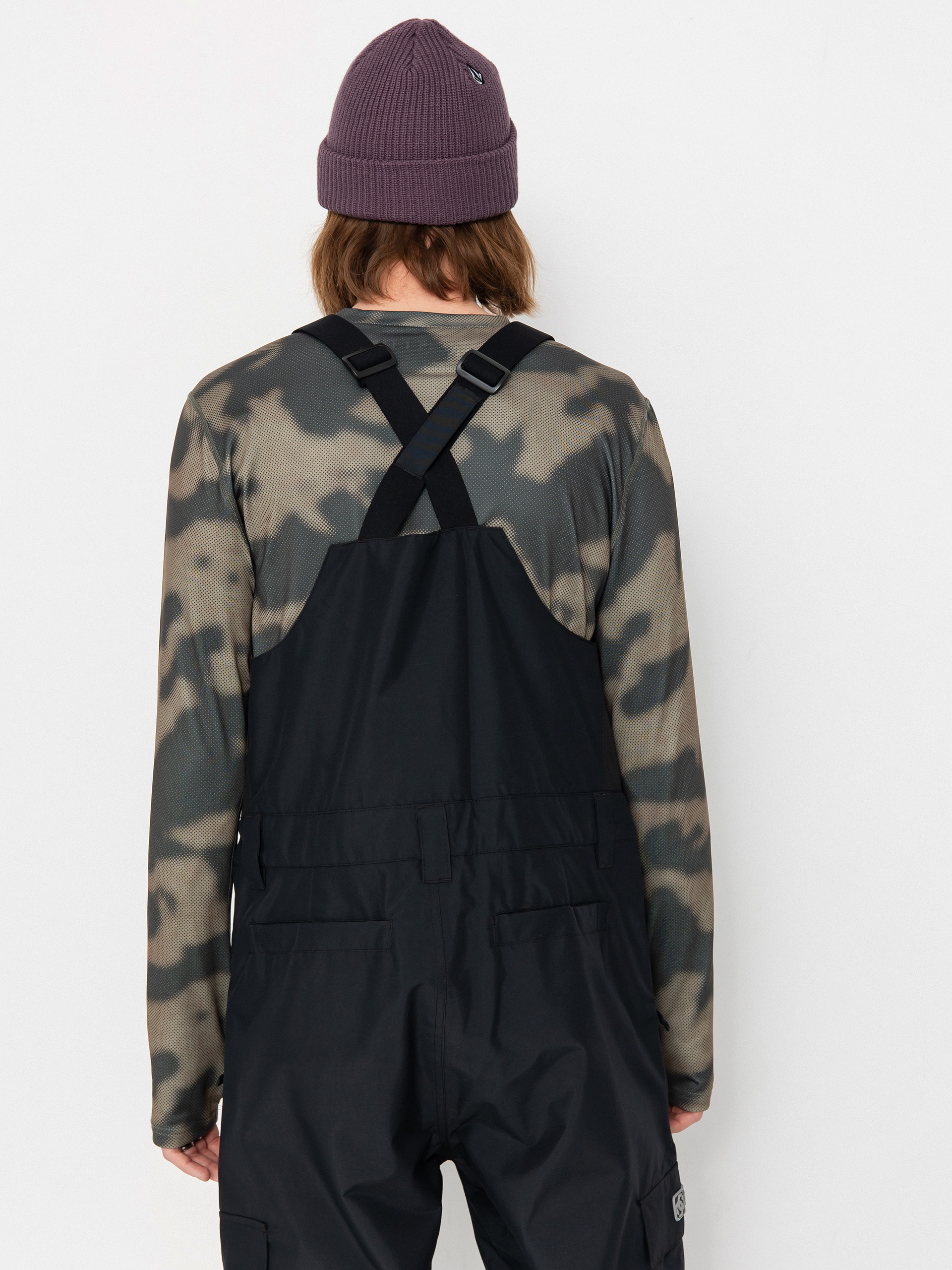 Męskie Spodnie snowboardowe DC Docile Bib (black)