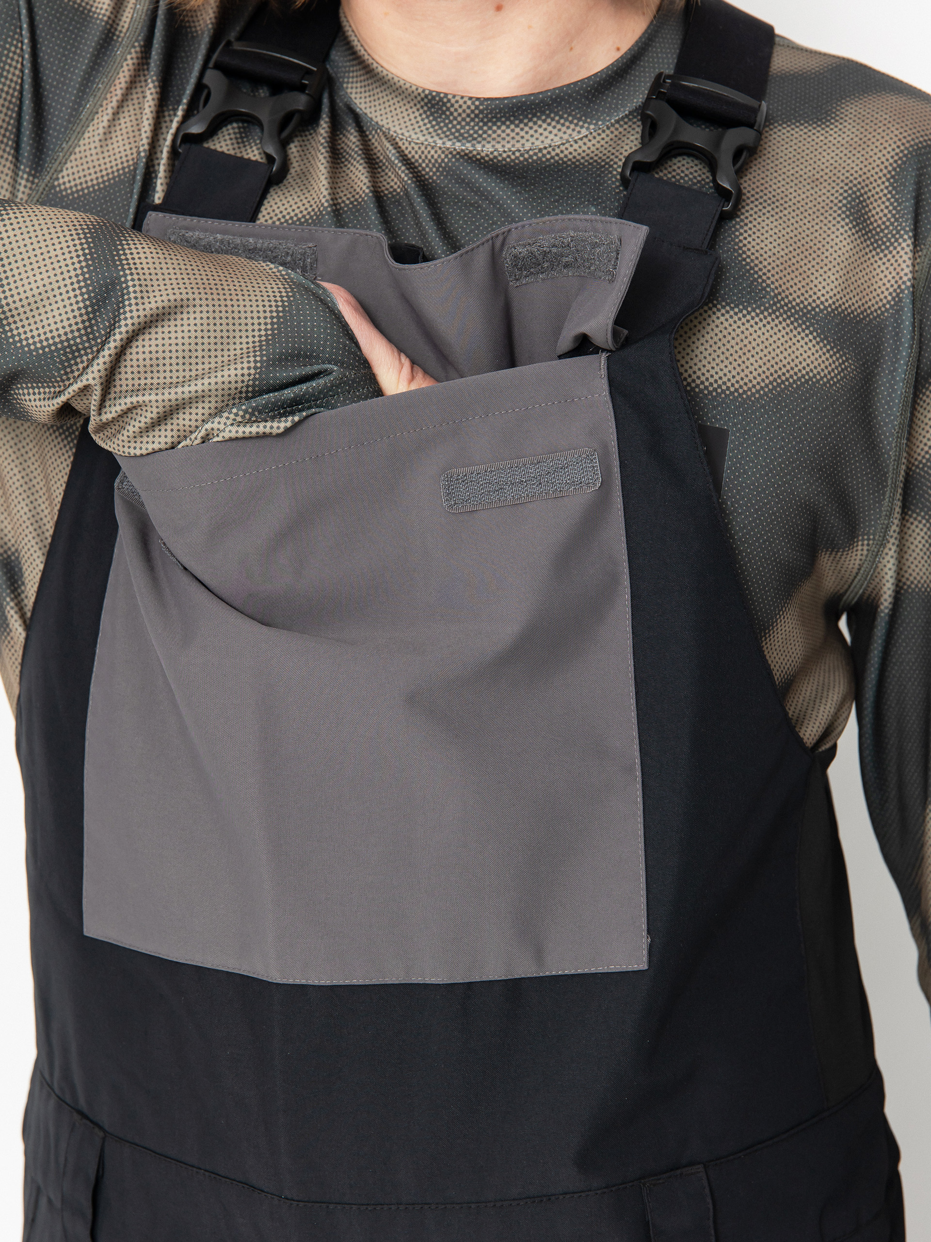 Męskie Spodnie snowboardowe DC Docile Bib (black)