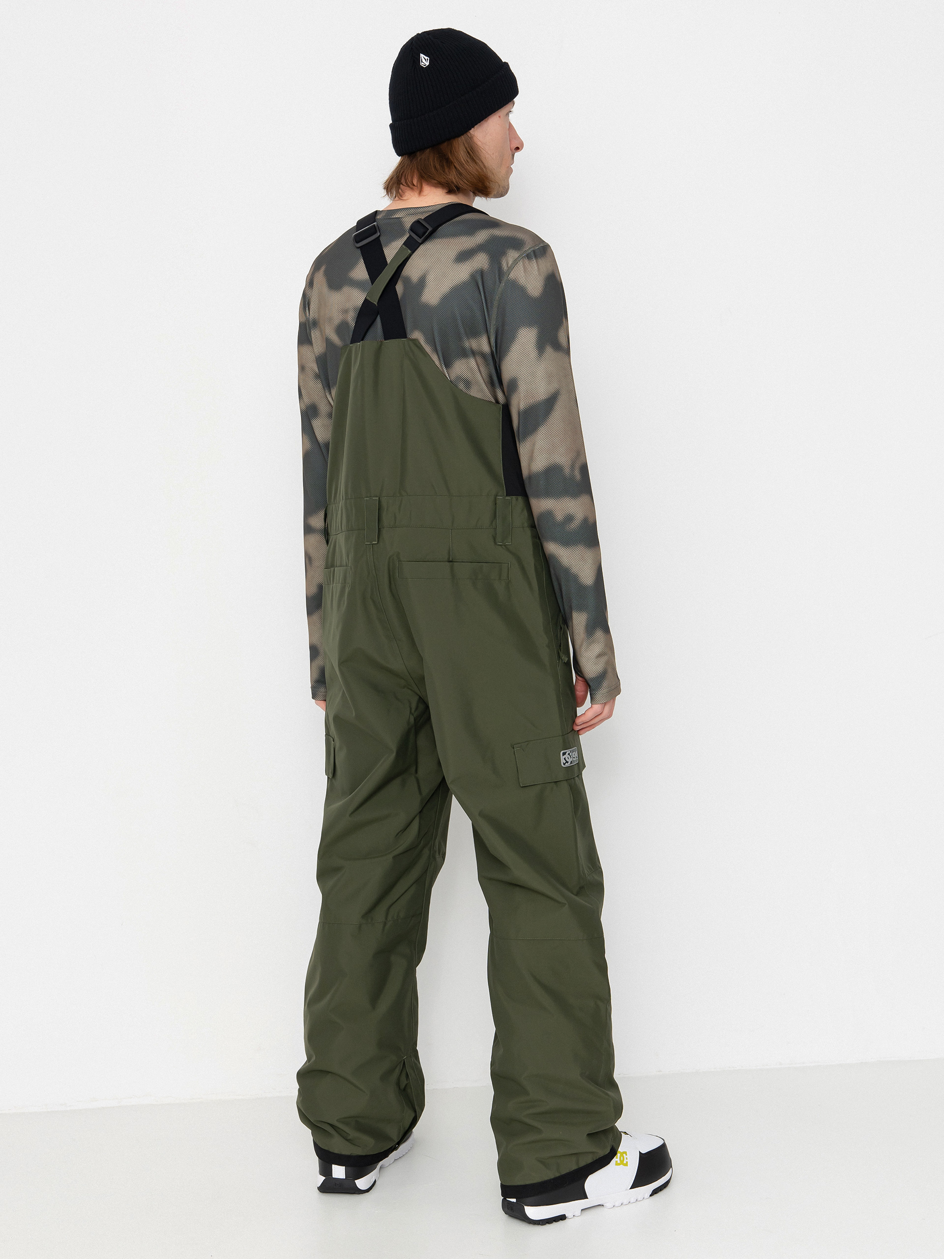 Męskie Spodnie snowboardowe DC Docile Bib (deep depths)