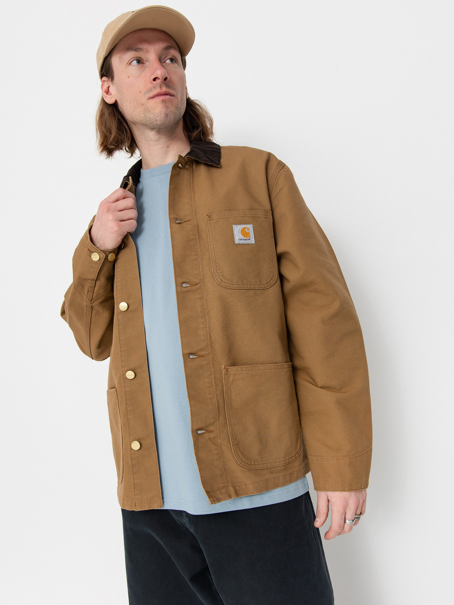 Kurtka Carhartt WIP Michigan Coat (hamilton brown/tobacco)