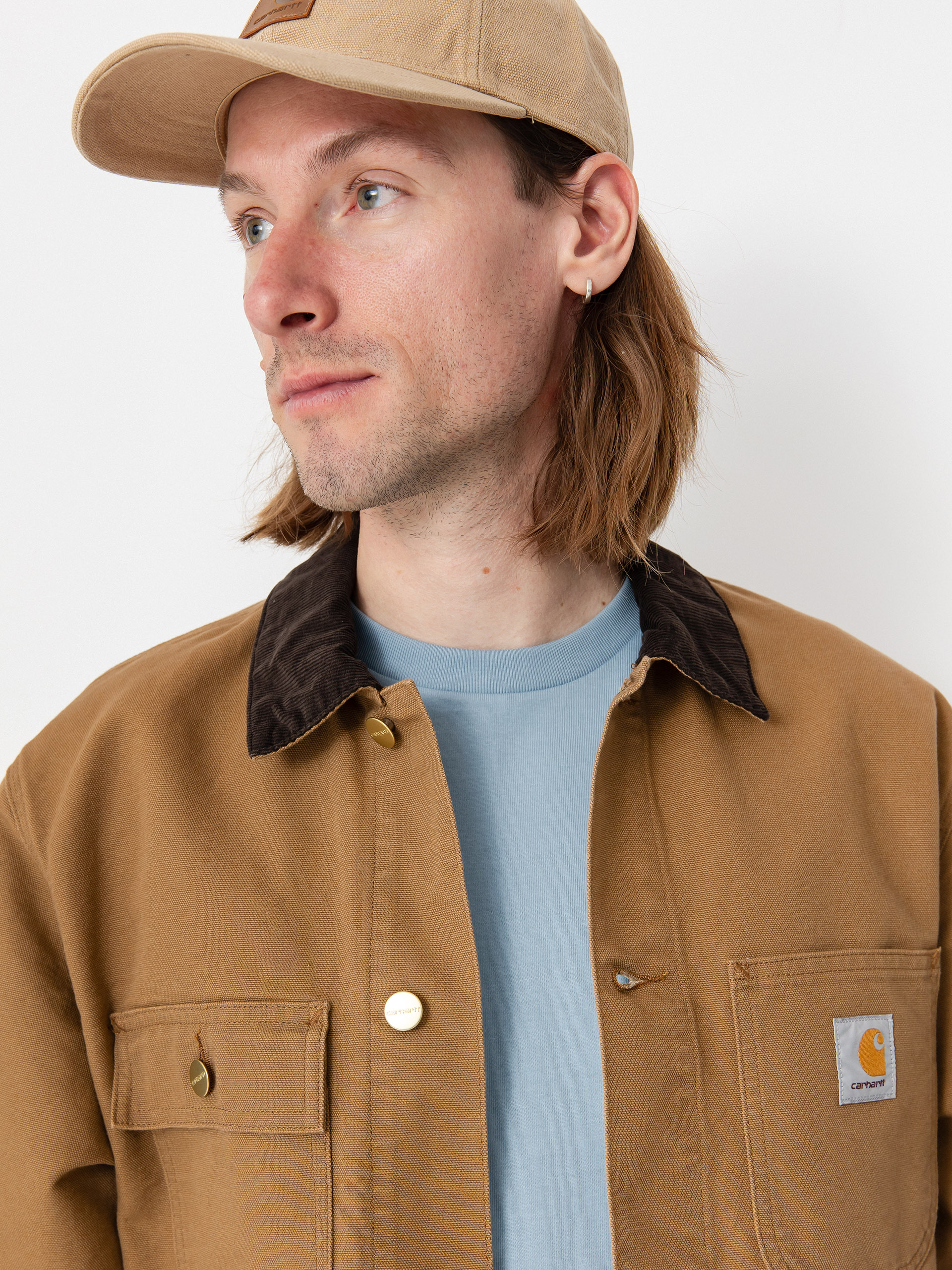 Kurtka Carhartt WIP Michigan Coat - brązowy (hamilton brown
