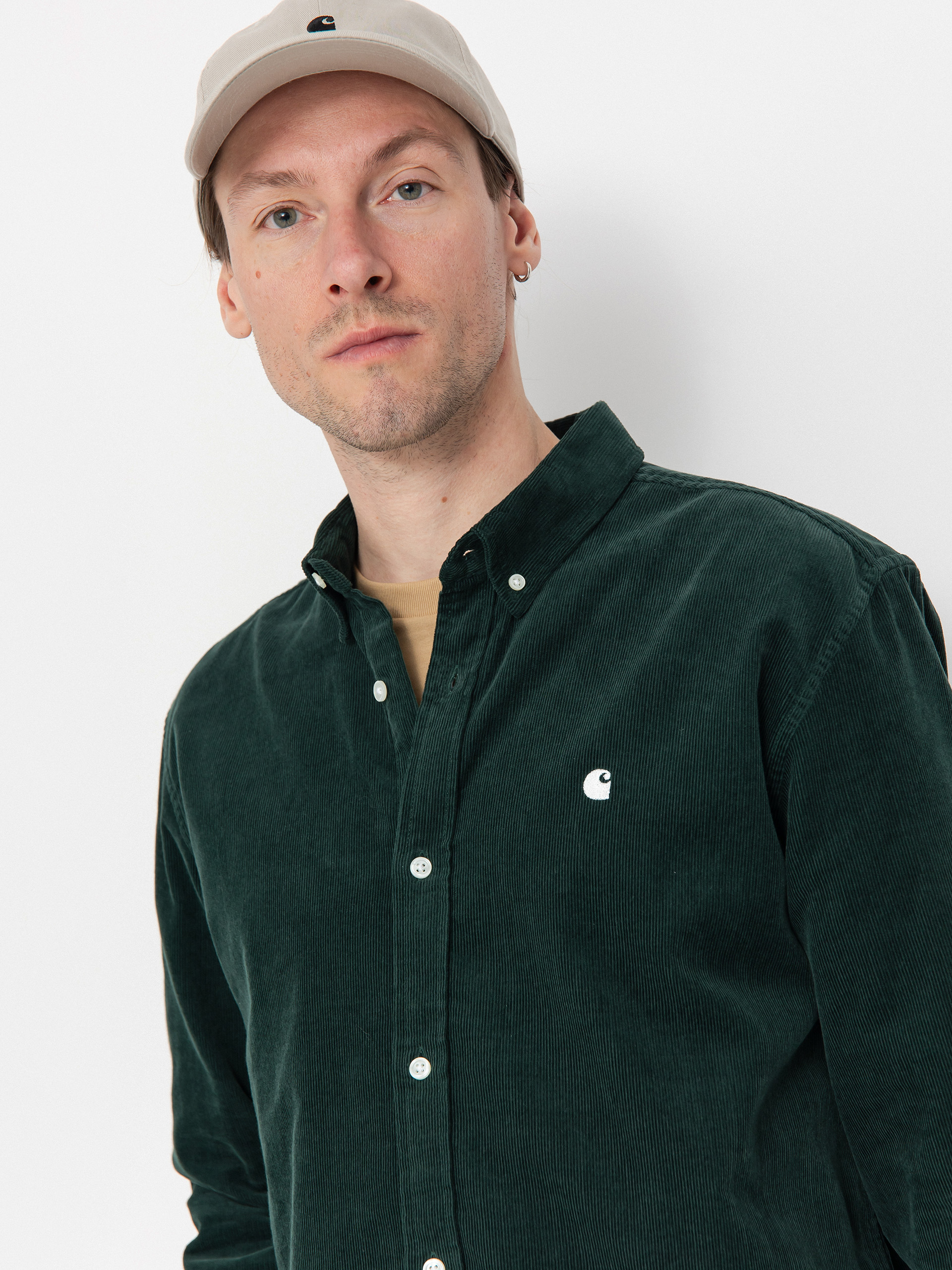 Koszula Carhartt WIP Madison Fine Cord (conifer/wax)