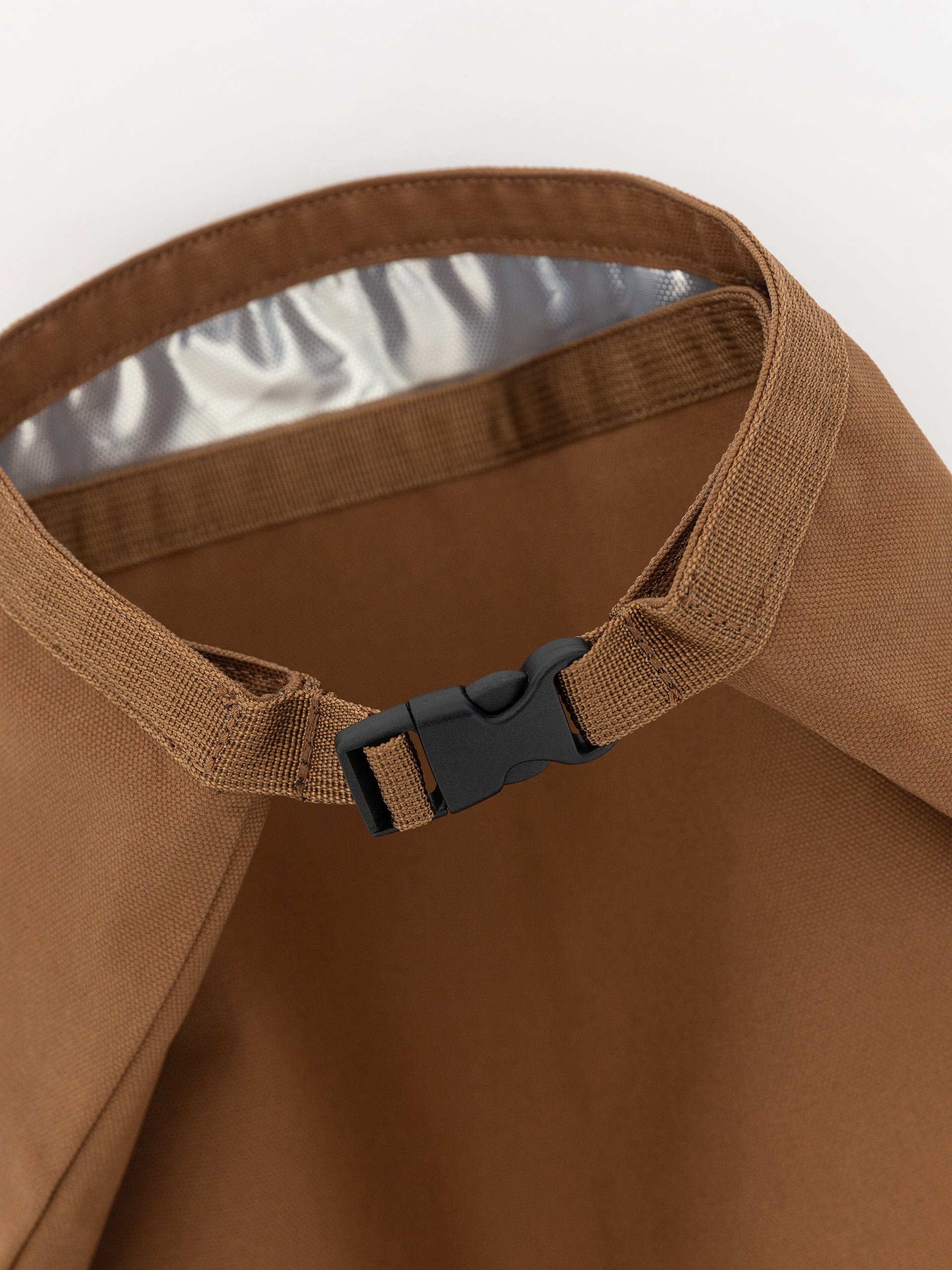 Torba Carhartt WIP Canvas Roll Up Insulated Bag - brązowy