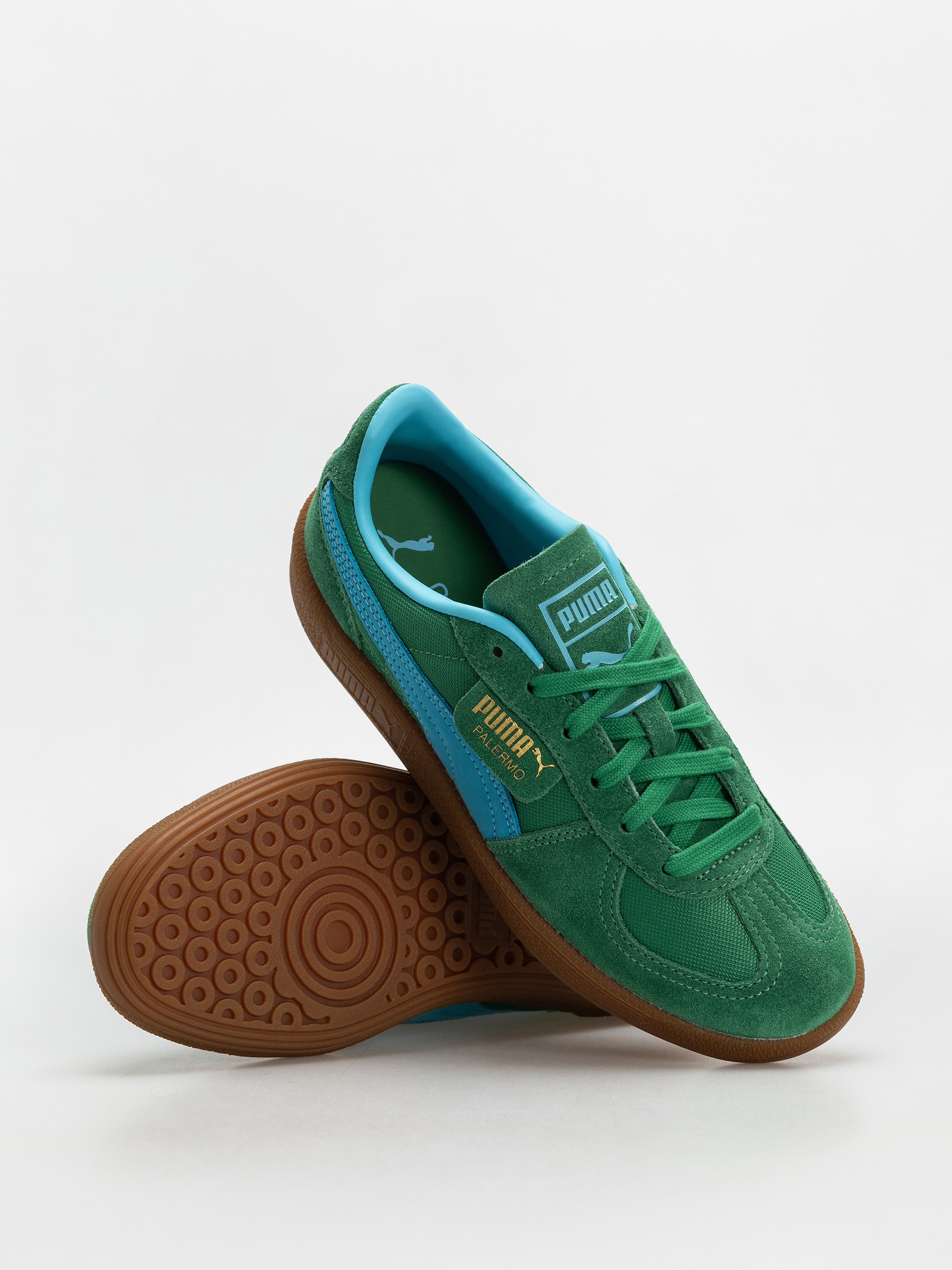 Buty Puma Palermo Vintage Update (archive green bright aqua)