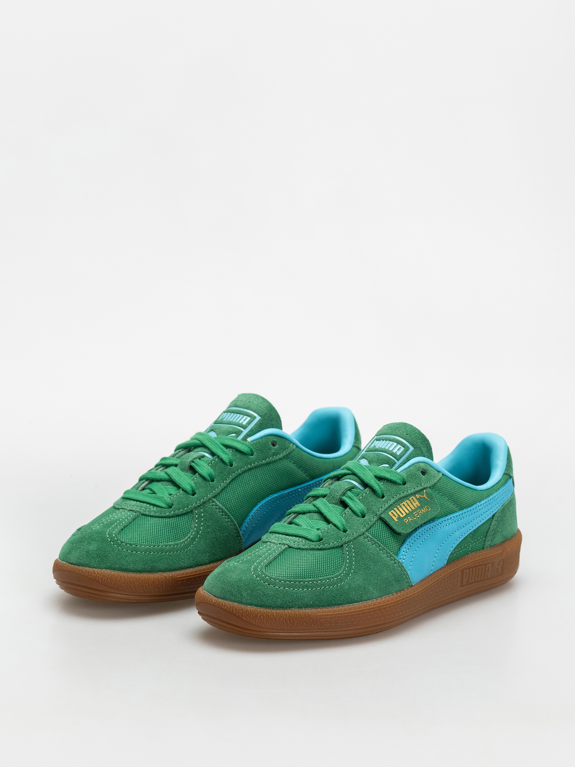 Buty Puma Palermo Vintage Update (archive green bright aqua)