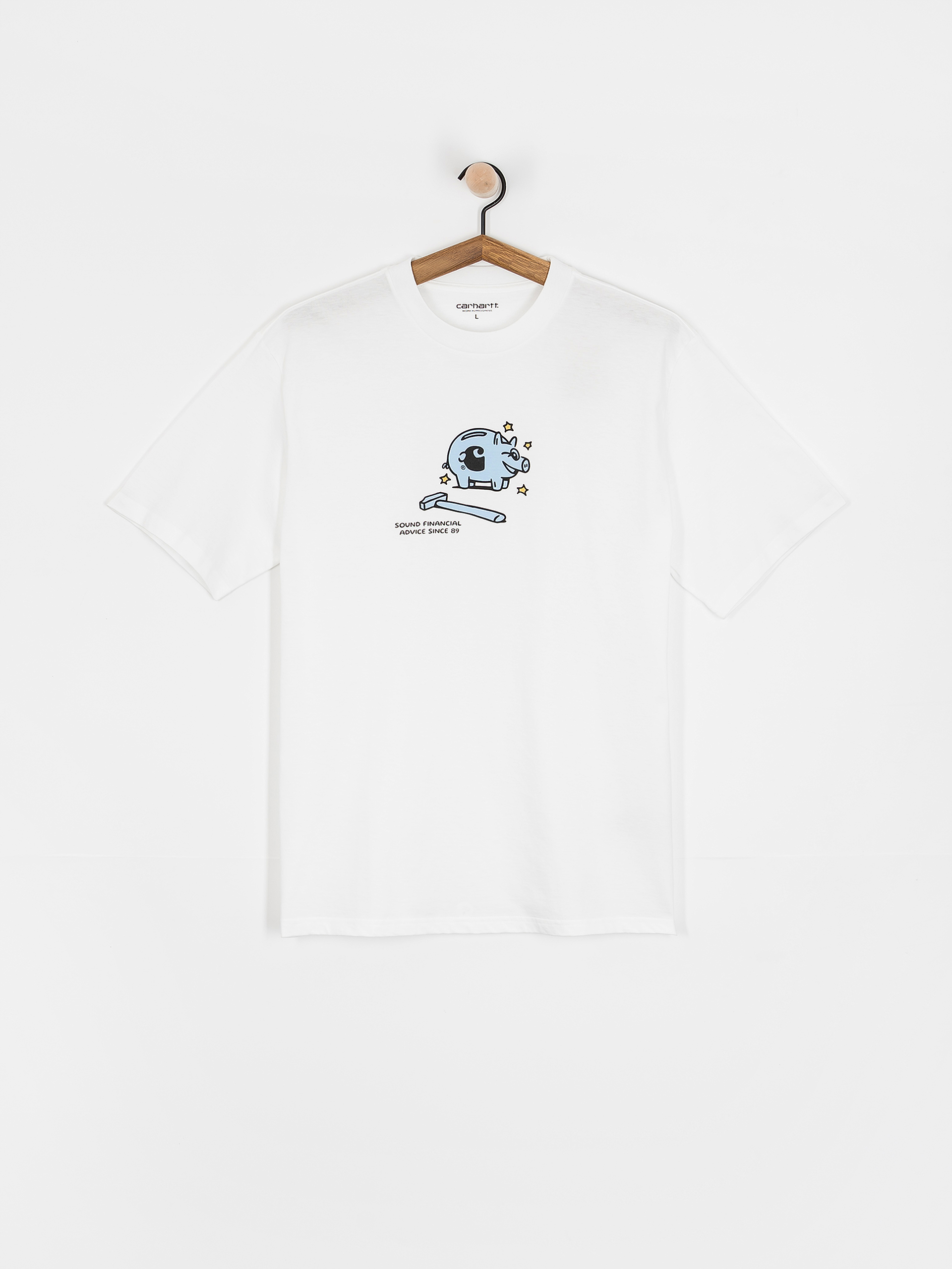 T-shirt Carhartt WIP Piggybank (white)