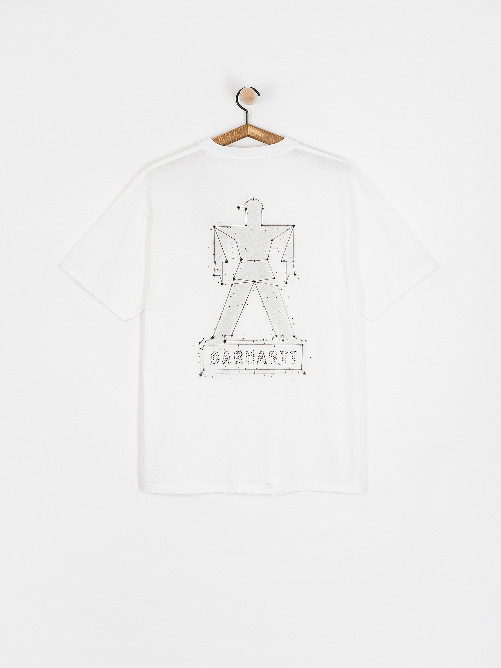 T-shirt Carhartt WIP Stargazer (white/black)