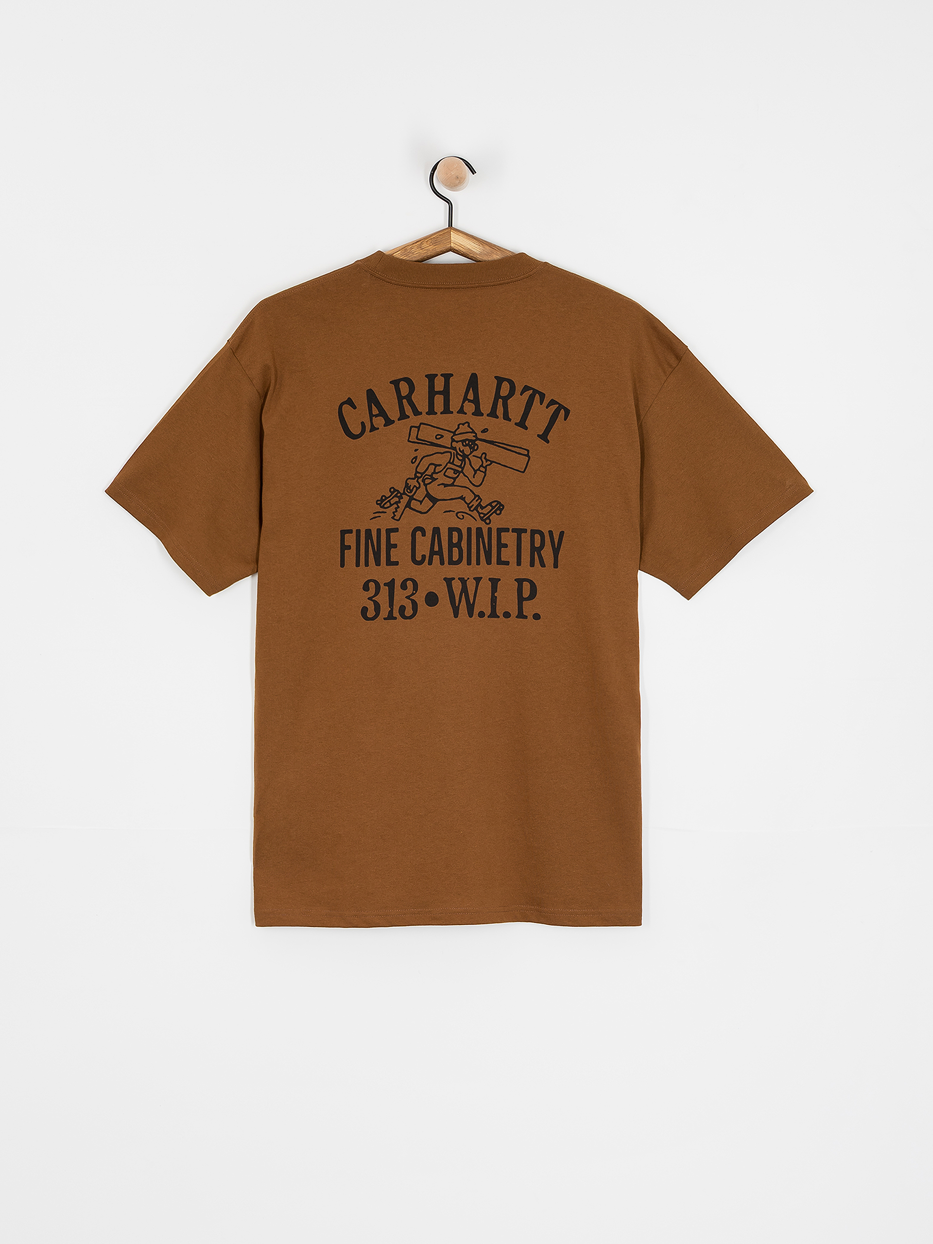 T-shirt Carhartt WIP Cabinetry (hamilton brown/black)