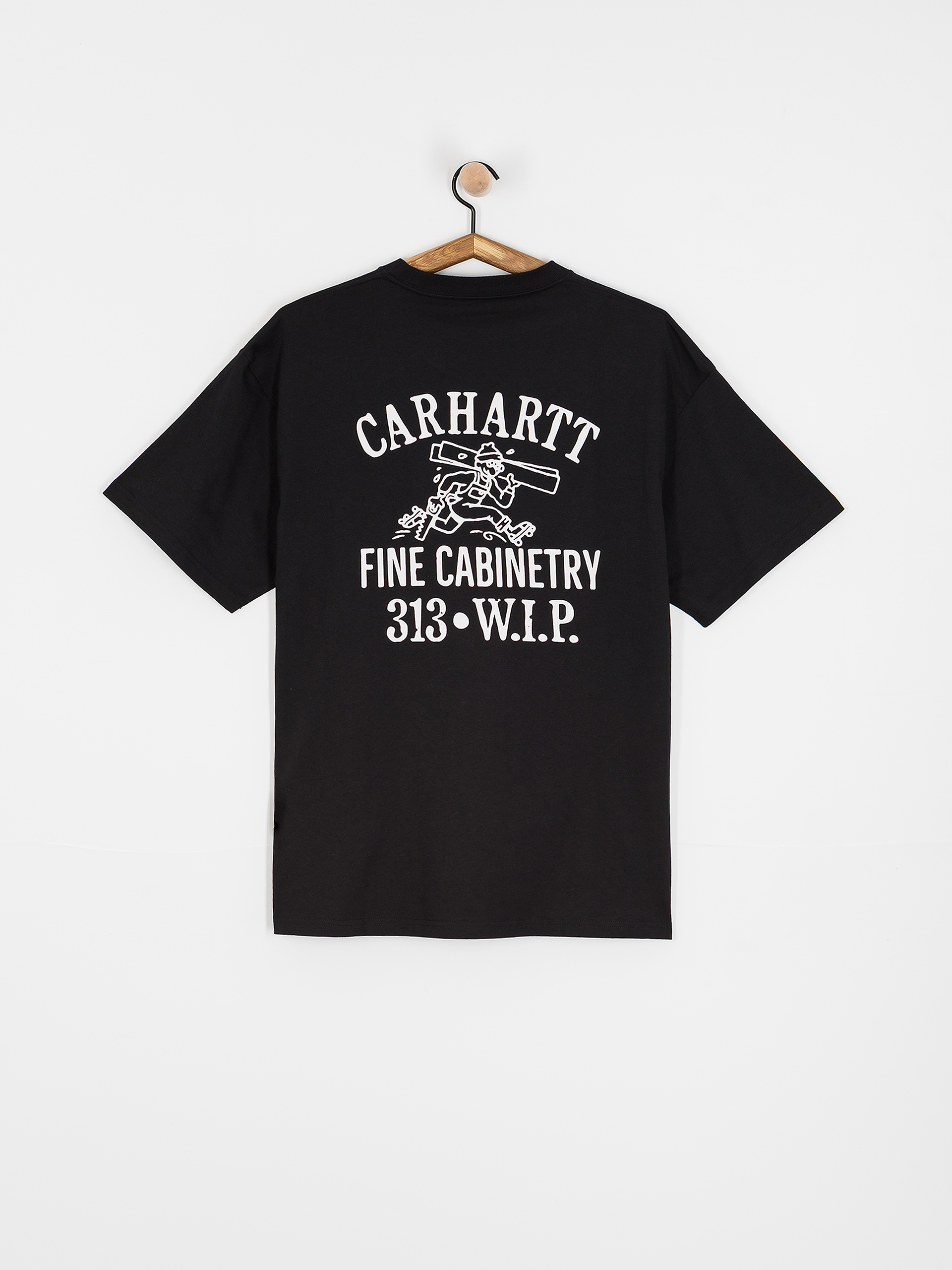 T-shirt Carhartt WIP Cabinetry (black/white)