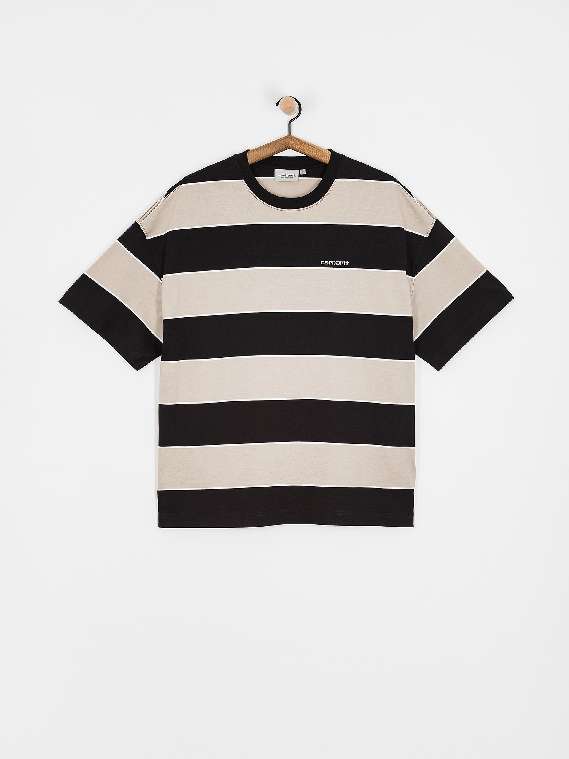 T-shirt Carhartt WIP Quinby (quinby stripe/black)