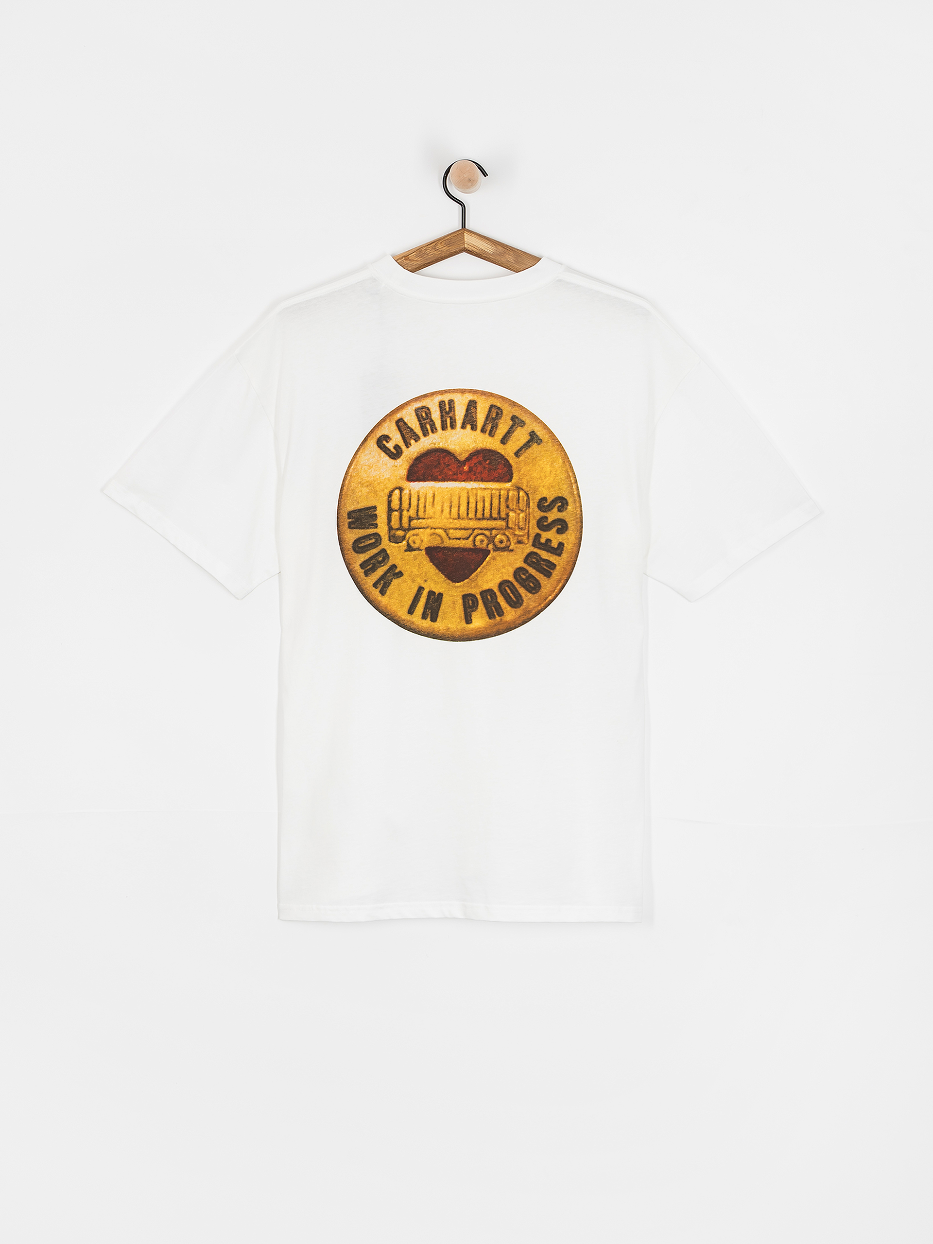 T-shirt Carhartt WIP Button (white)