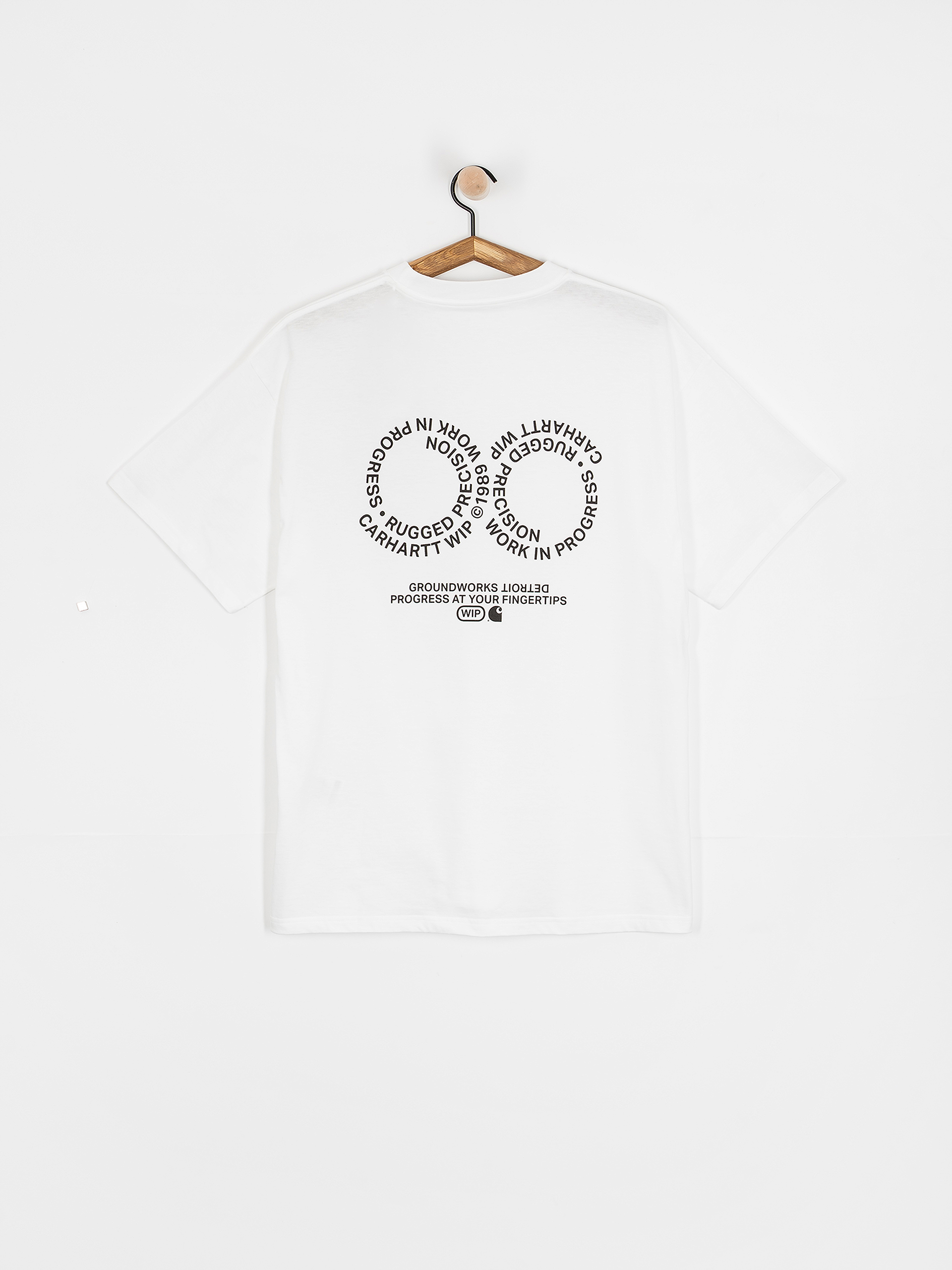 T-shirt Carhartt WIP Rotation (white/black)