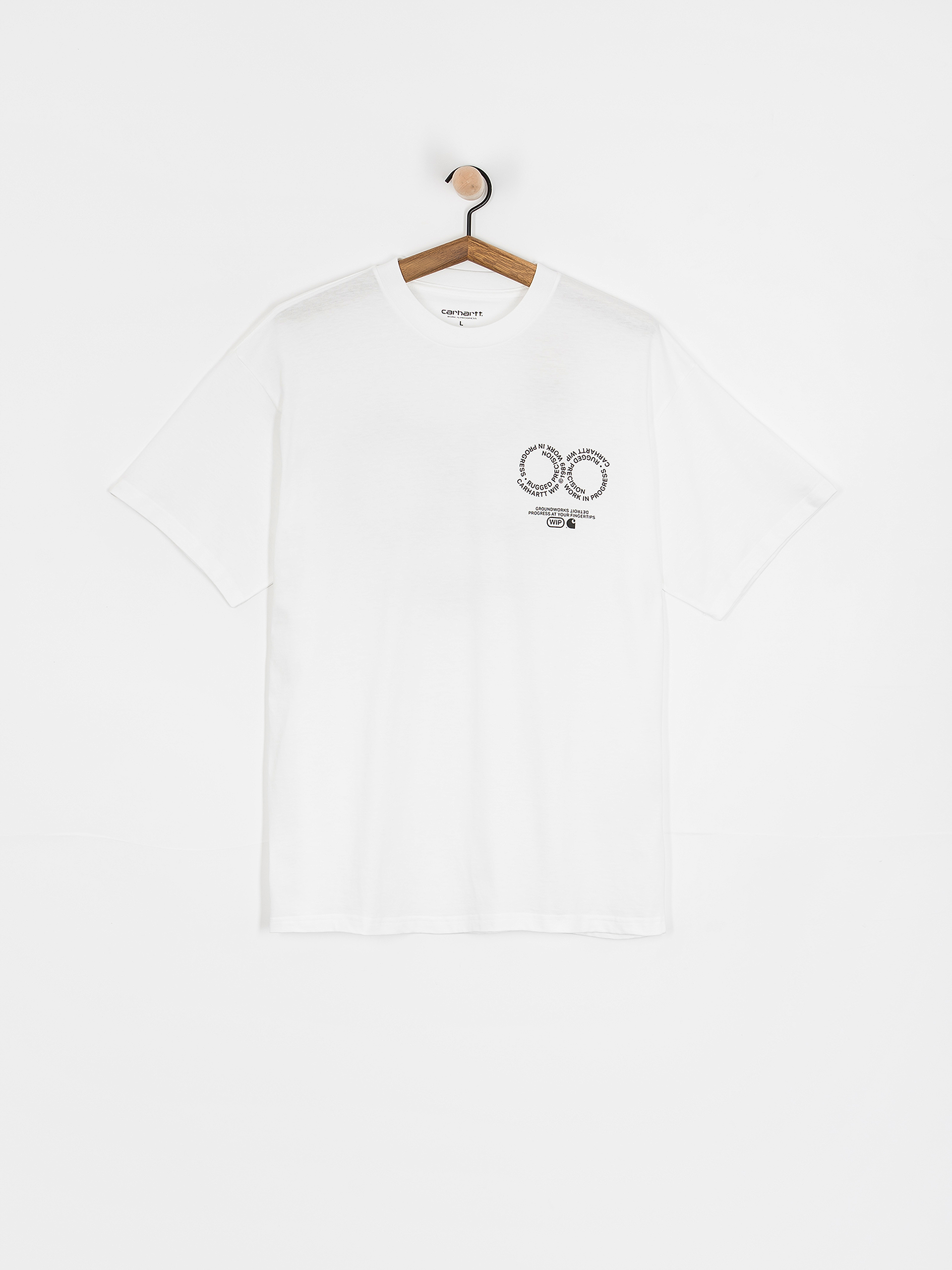T-shirt Carhartt WIP Rotation (white/black)
