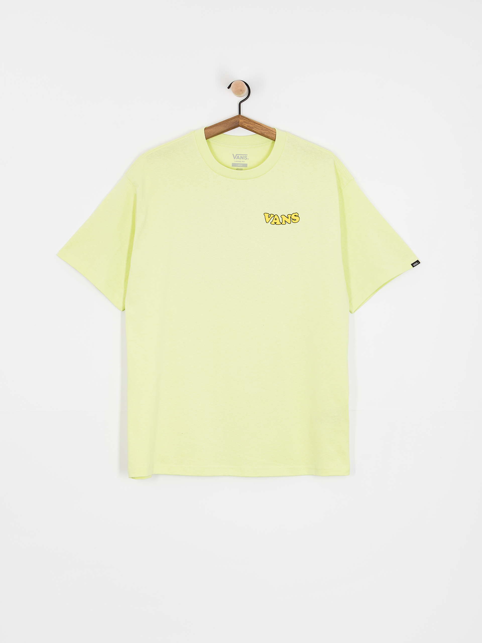 T-shirt Vans Skull La Shaka Loose (shadow lime)