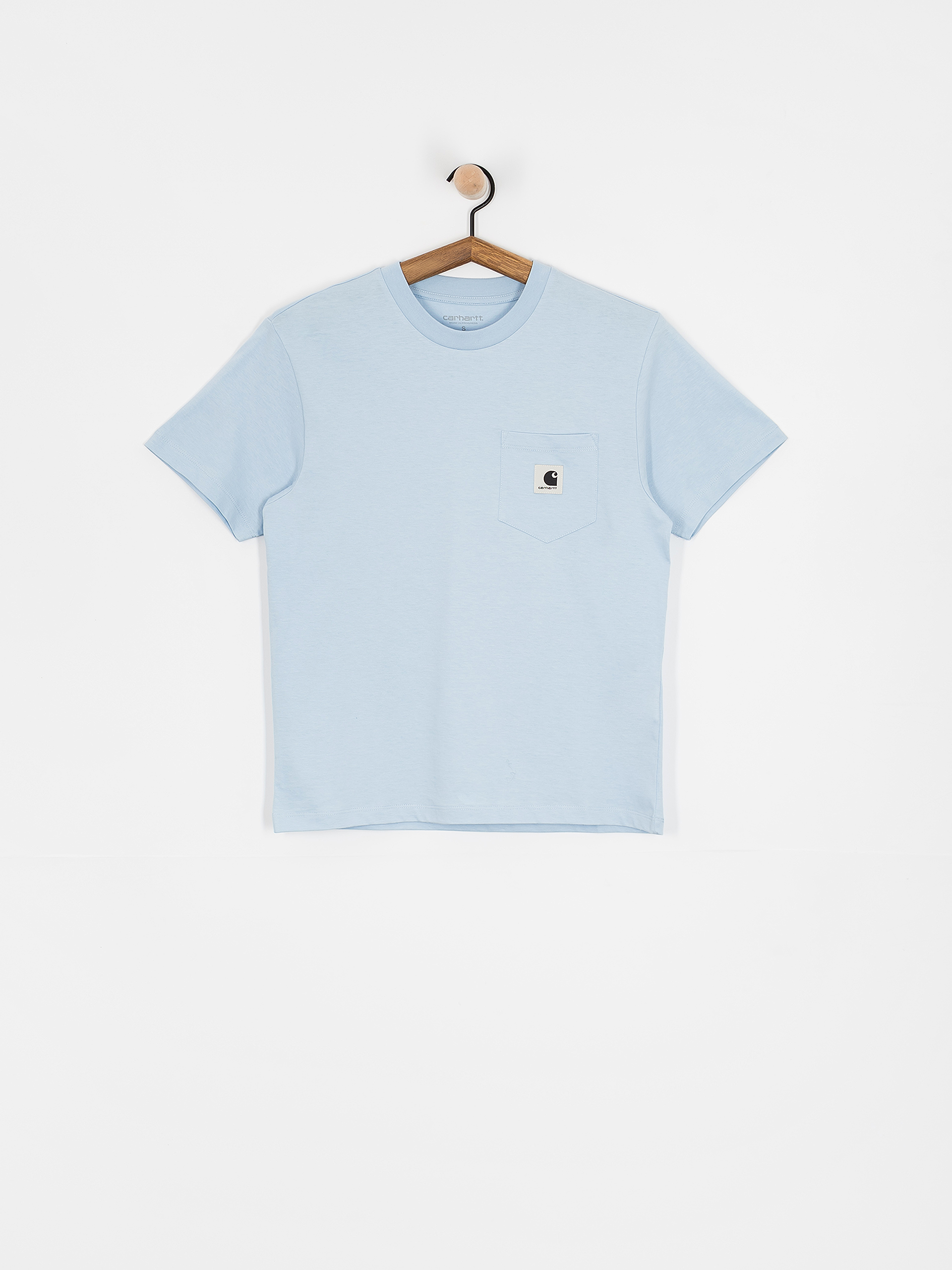 T-shirt Carhartt WIP Pocket Wmn (air sky)