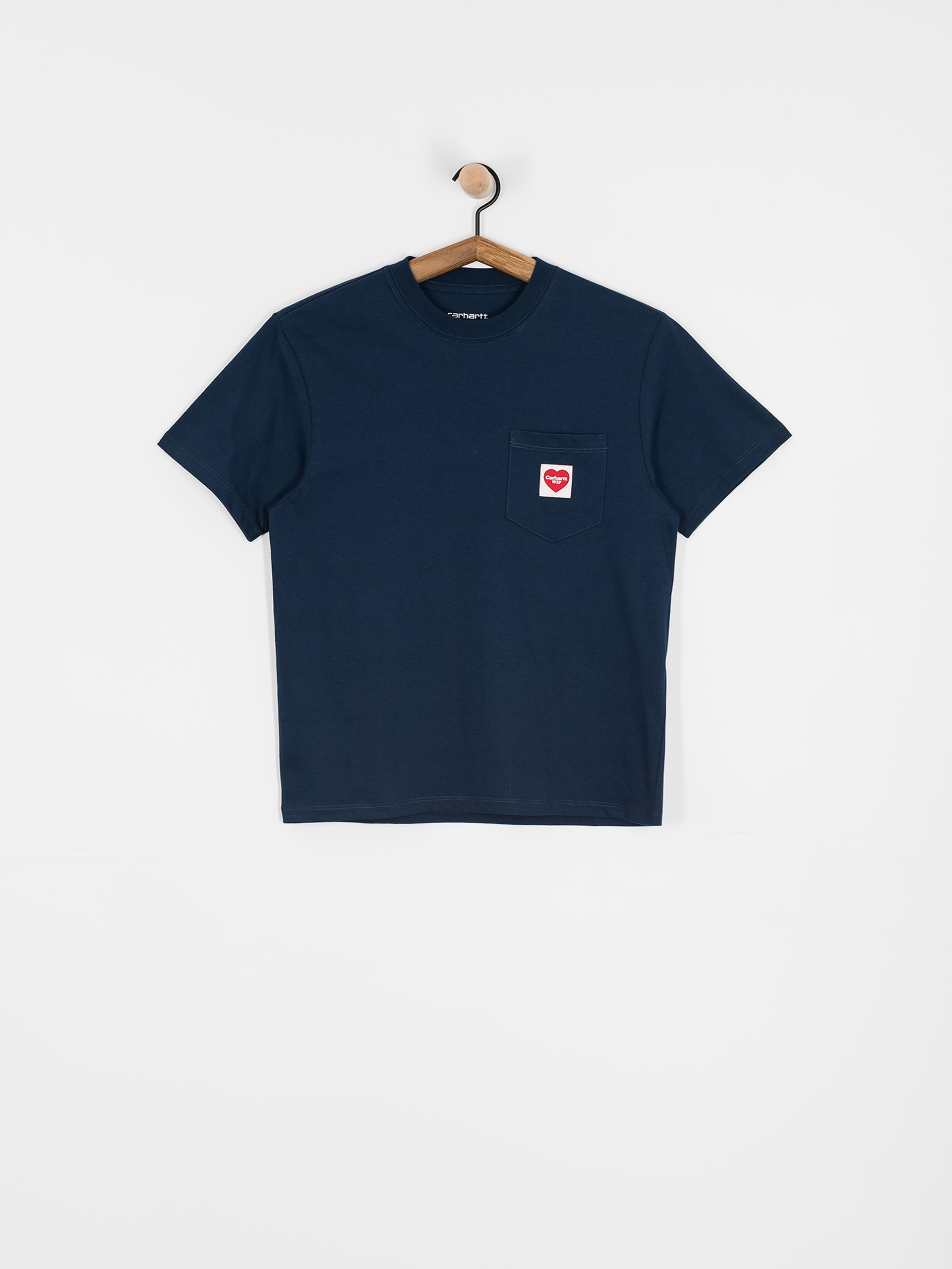 T-shirt Carhartt WIP Pocket Heart Wmn (ink/red)