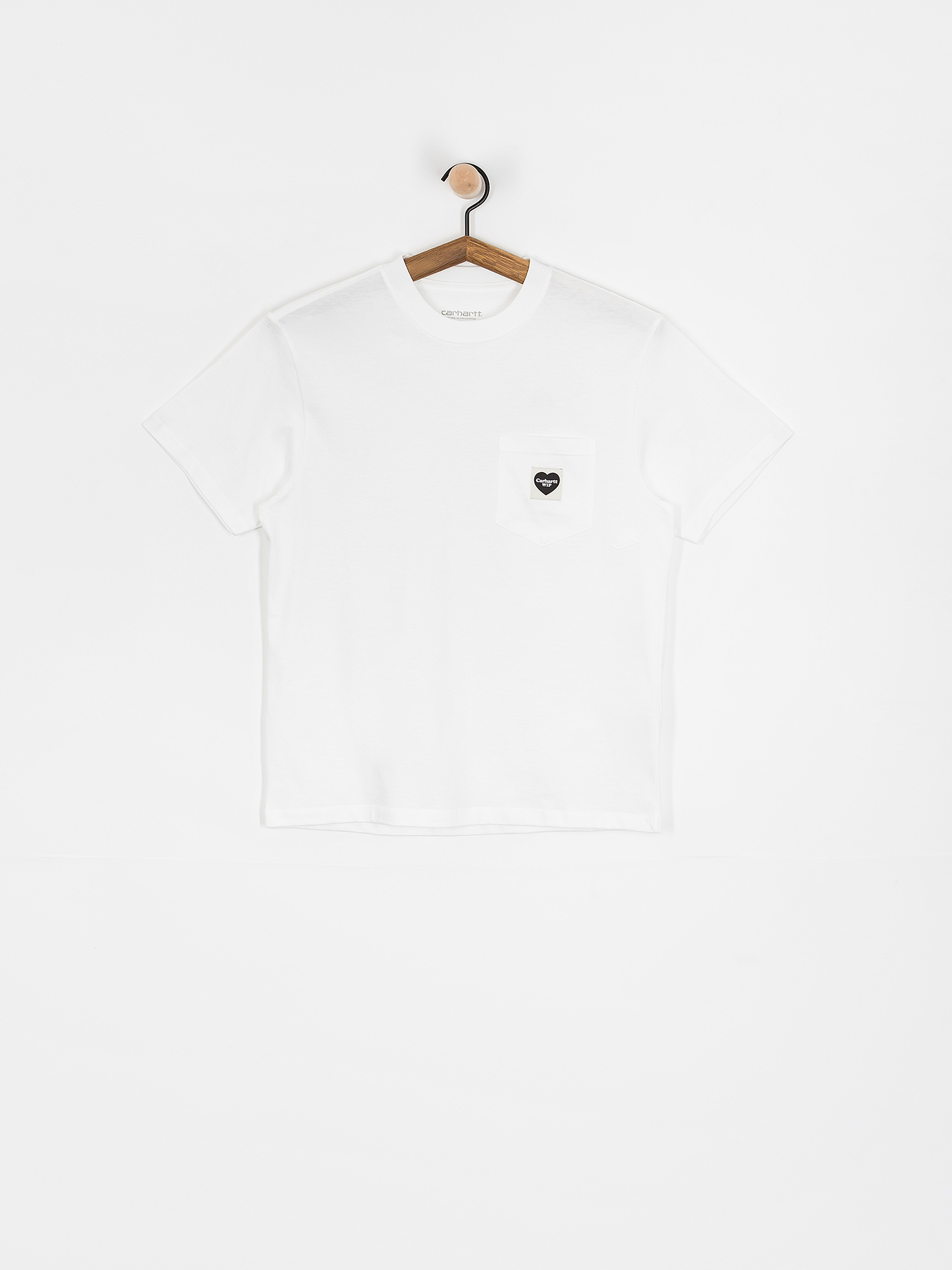 T-shirt Carhartt WIP Pocket Heart Wmn (white/black)