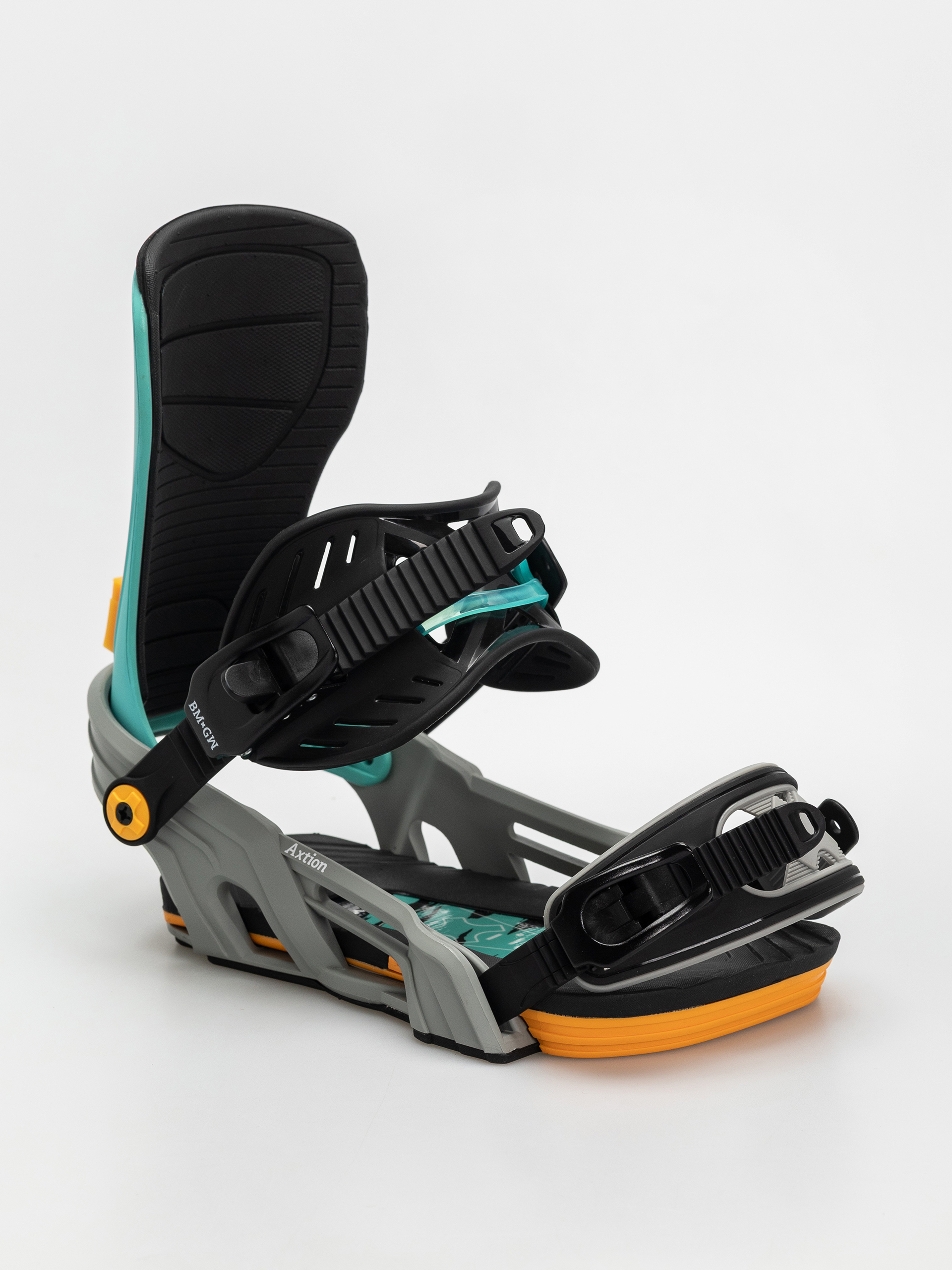 Wiązania snowboardowe Bent Metal Axtion (grey/green)