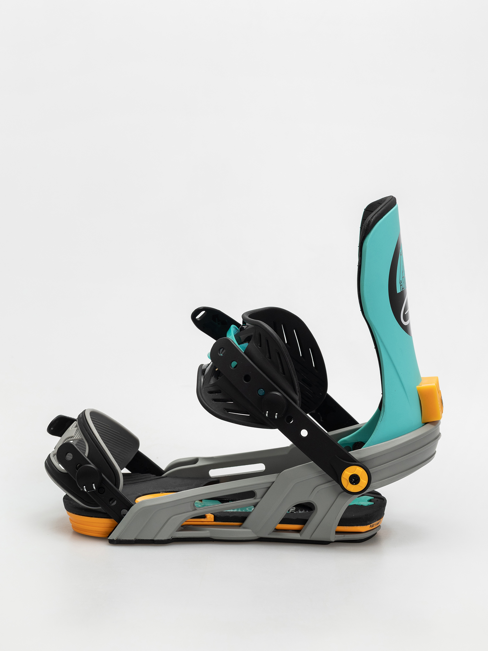 Męskie Wiązania snowboardowe Bent Metal Axtion (grey/green)