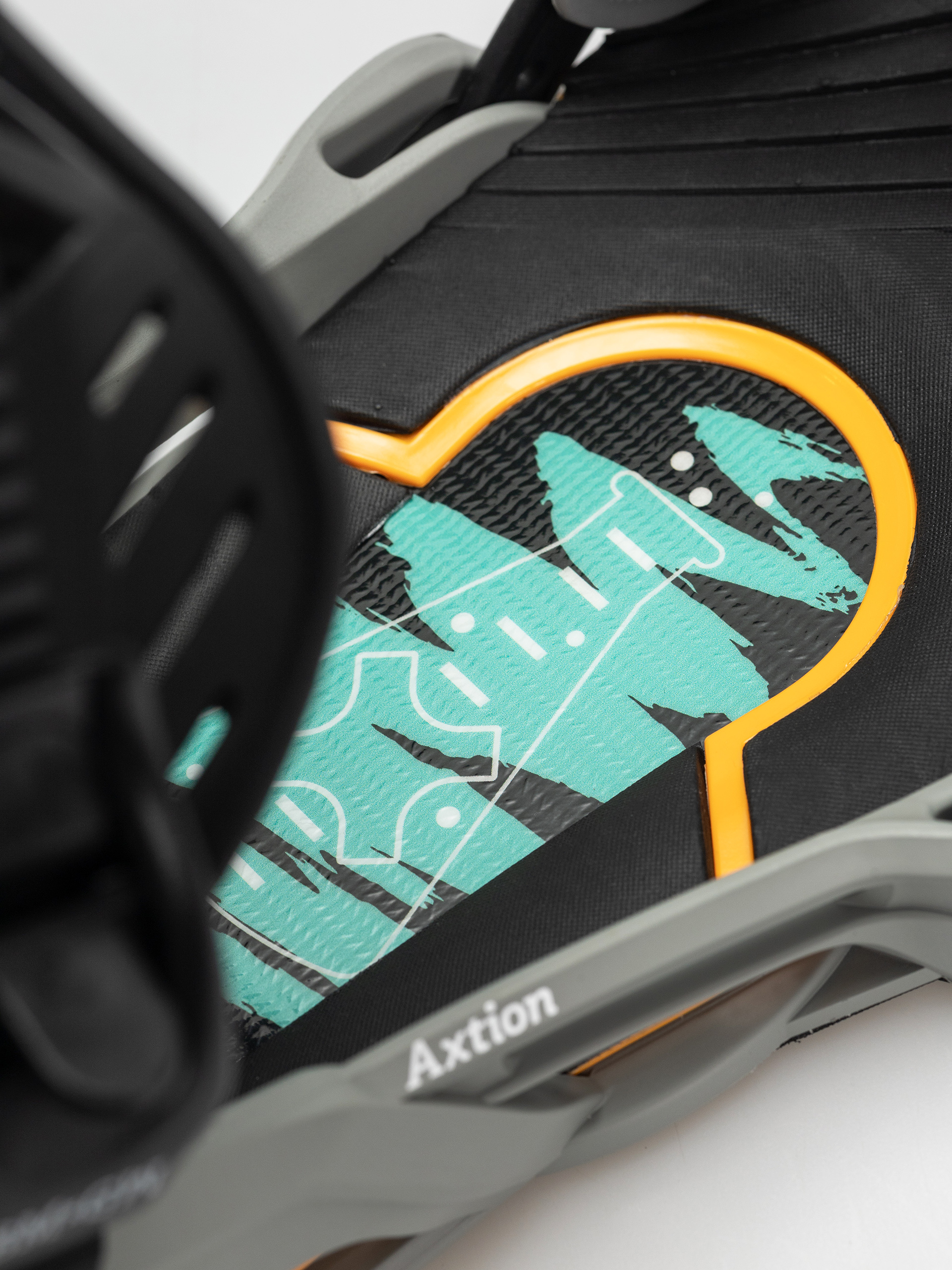 Męskie Wiązania snowboardowe Bent Metal Axtion (grey/green)