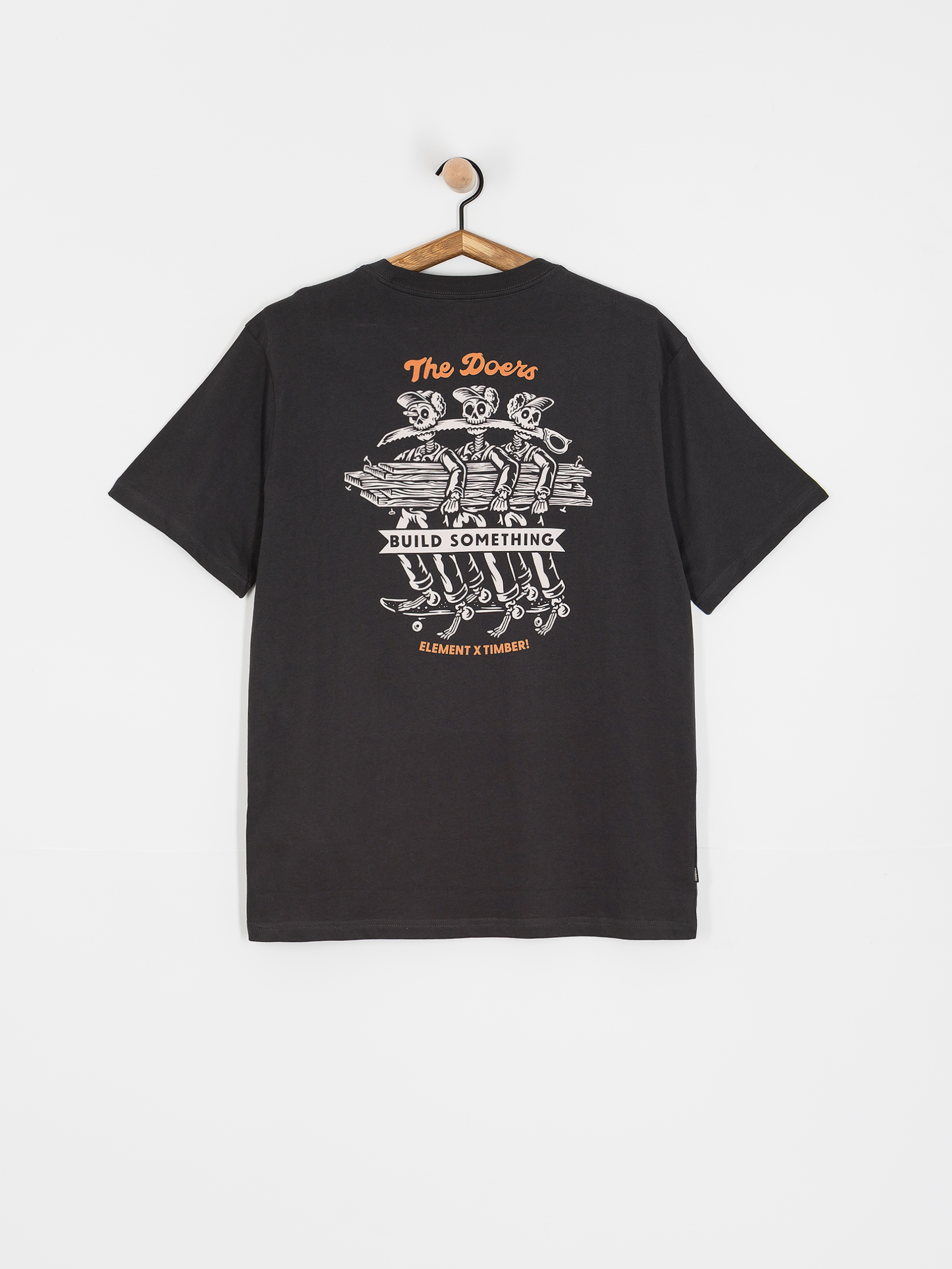 T-shirt Element Timber Skeleton Gang (off black)