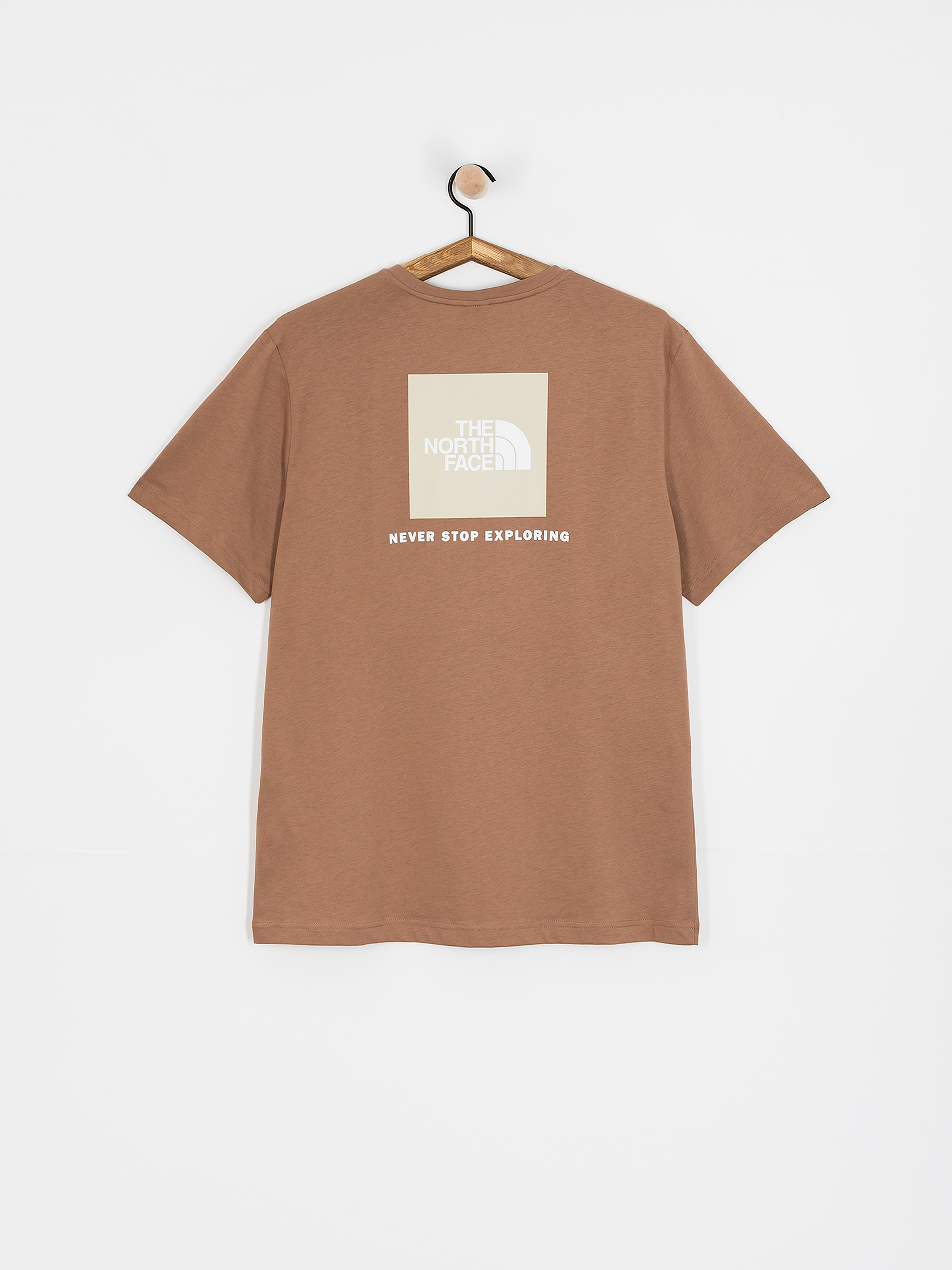 T-shirt The North Face Box Nse (latte/gravel)