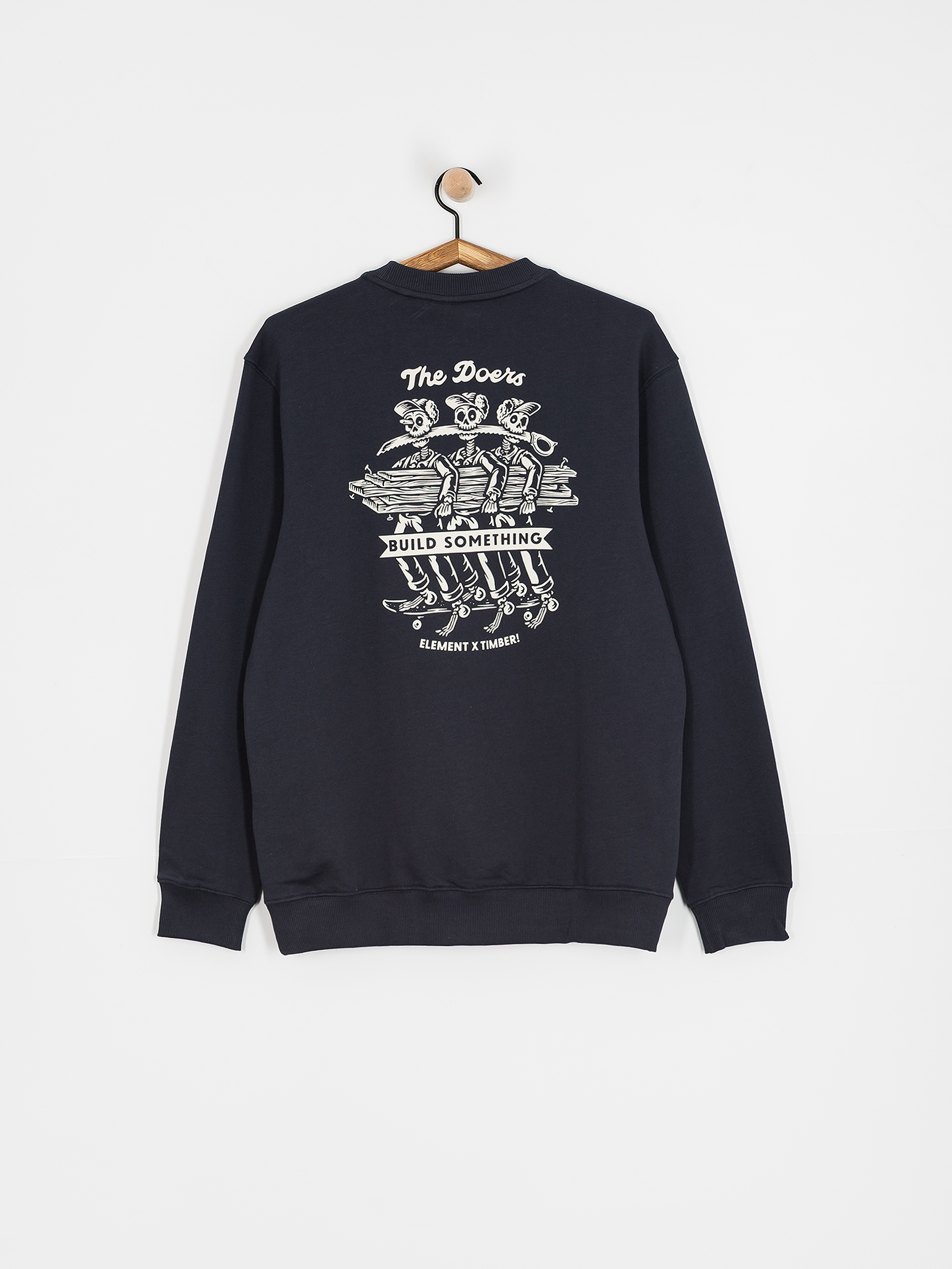 Bluza Element Timber Skeleton Gang Crew (eclipse navy)