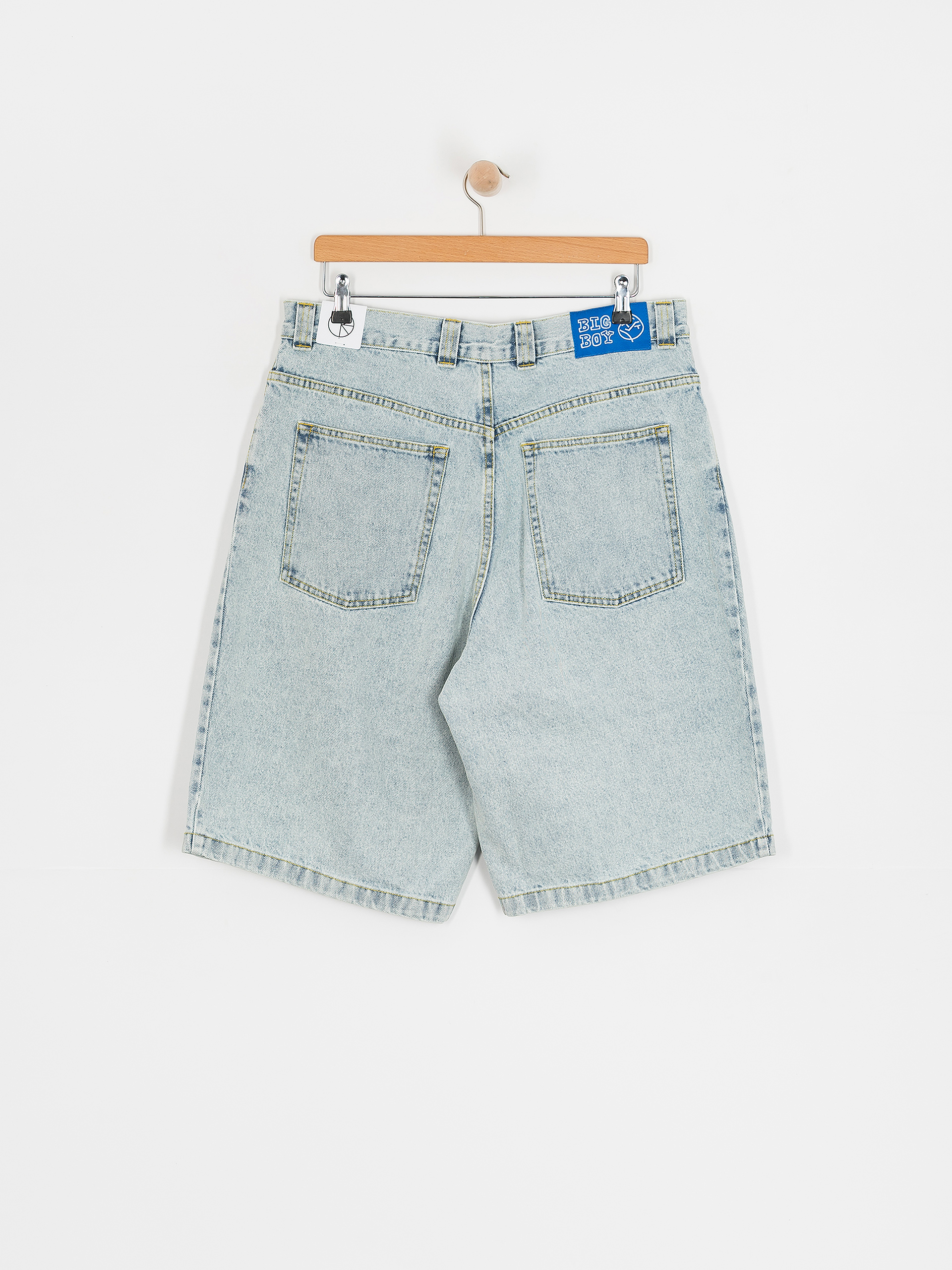 Szorty Polar Skate Big Boy - niebieski (light blue)