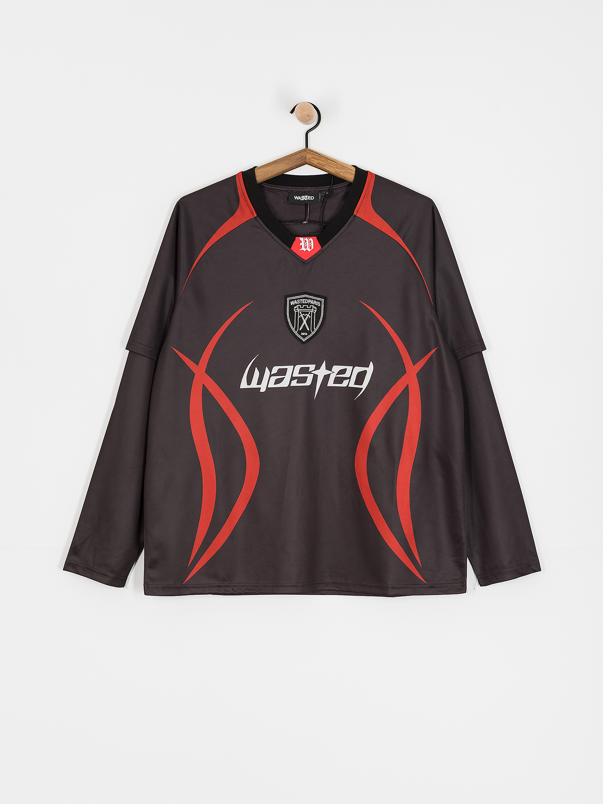 Longsleeve Wasted Paris Blade Football Jersey Age (black)