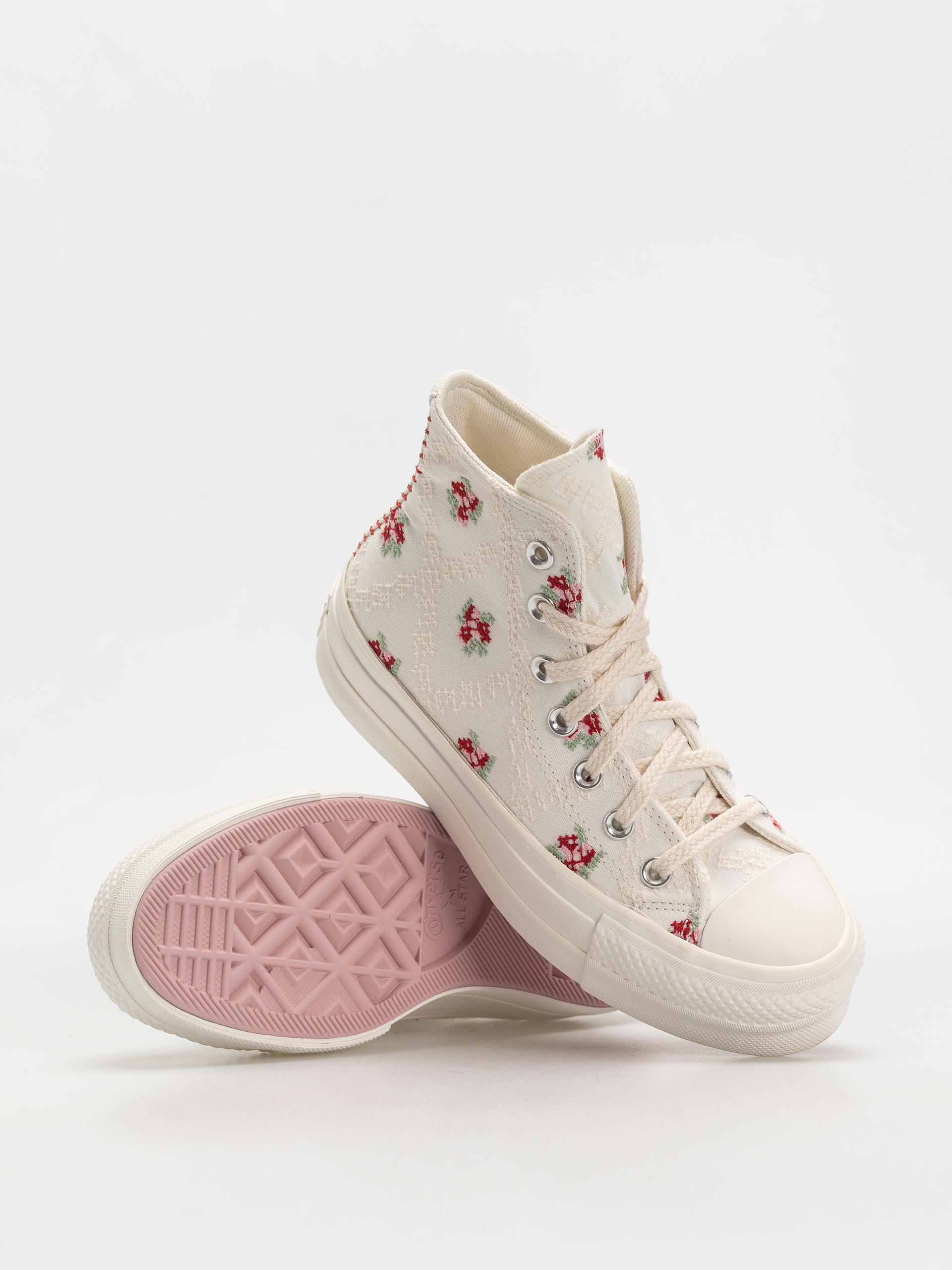 Trampki Converse Chuck Taylor All Star Lift Hi Wmn (vintage white/horizon pink)
