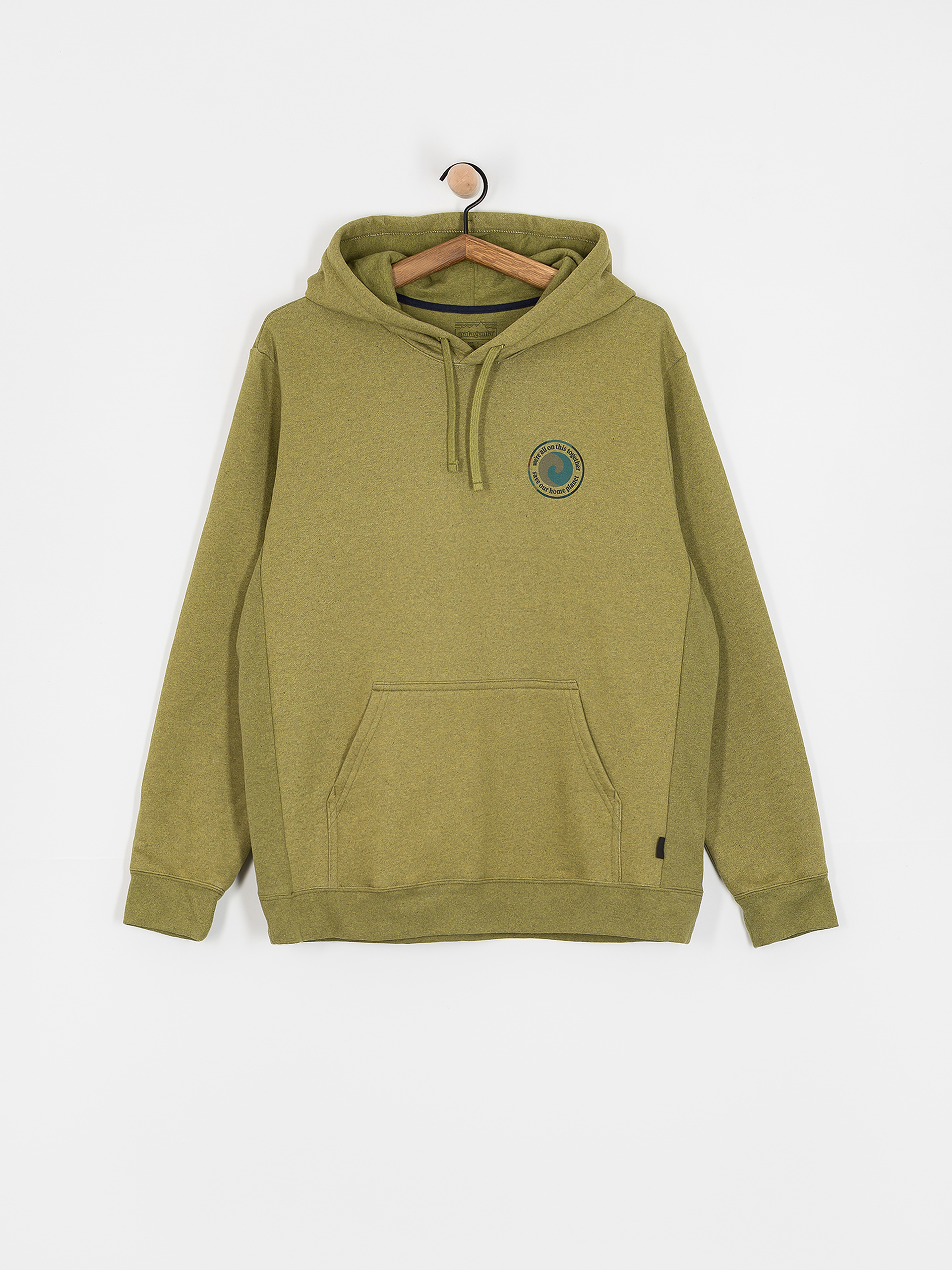 Bluza z kapturem Patagonia Unity Fitz Uprisal HD (graze green)