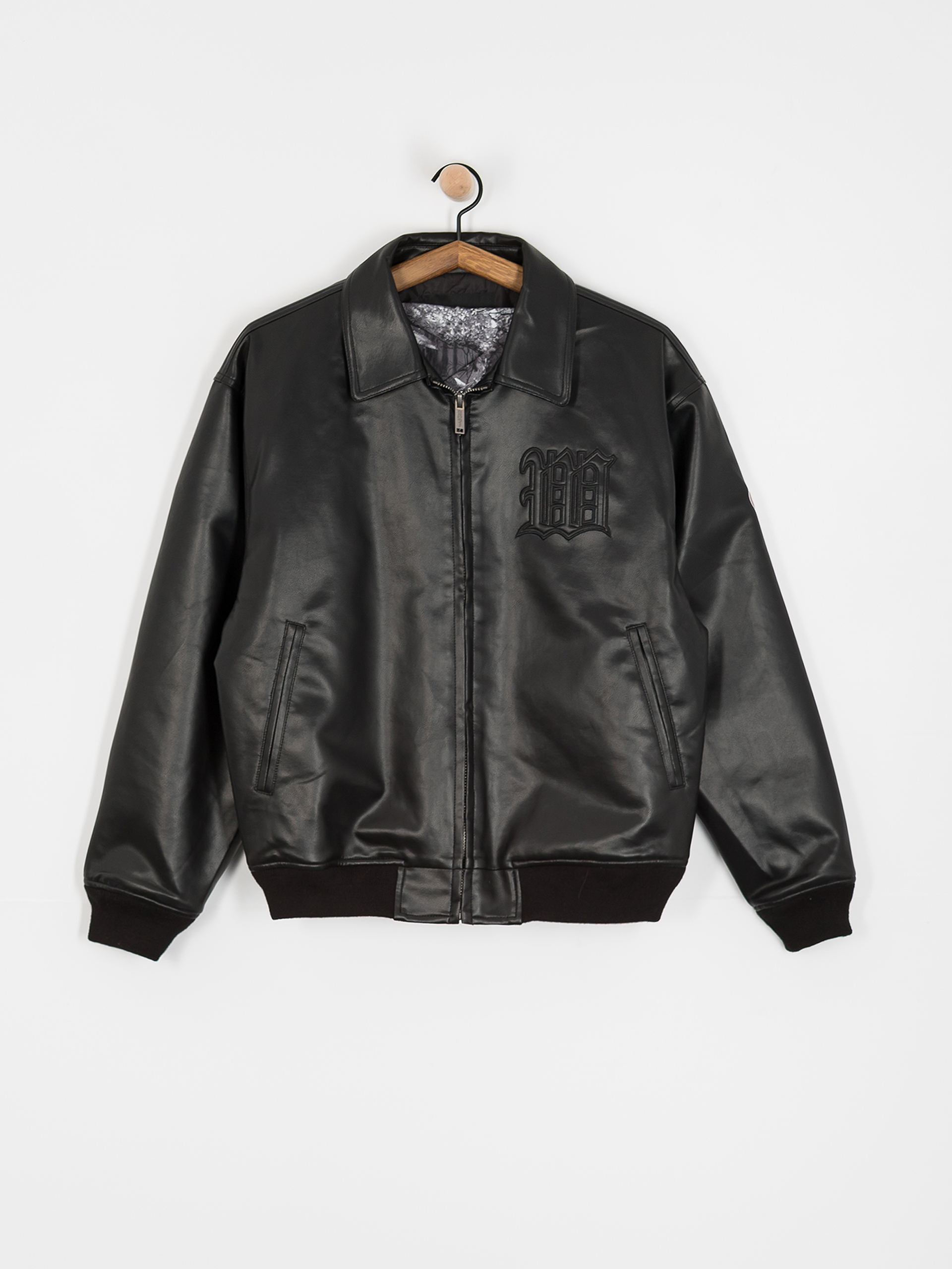 Kurtka Wasted Paris Kingdom Curve Varsity (black)