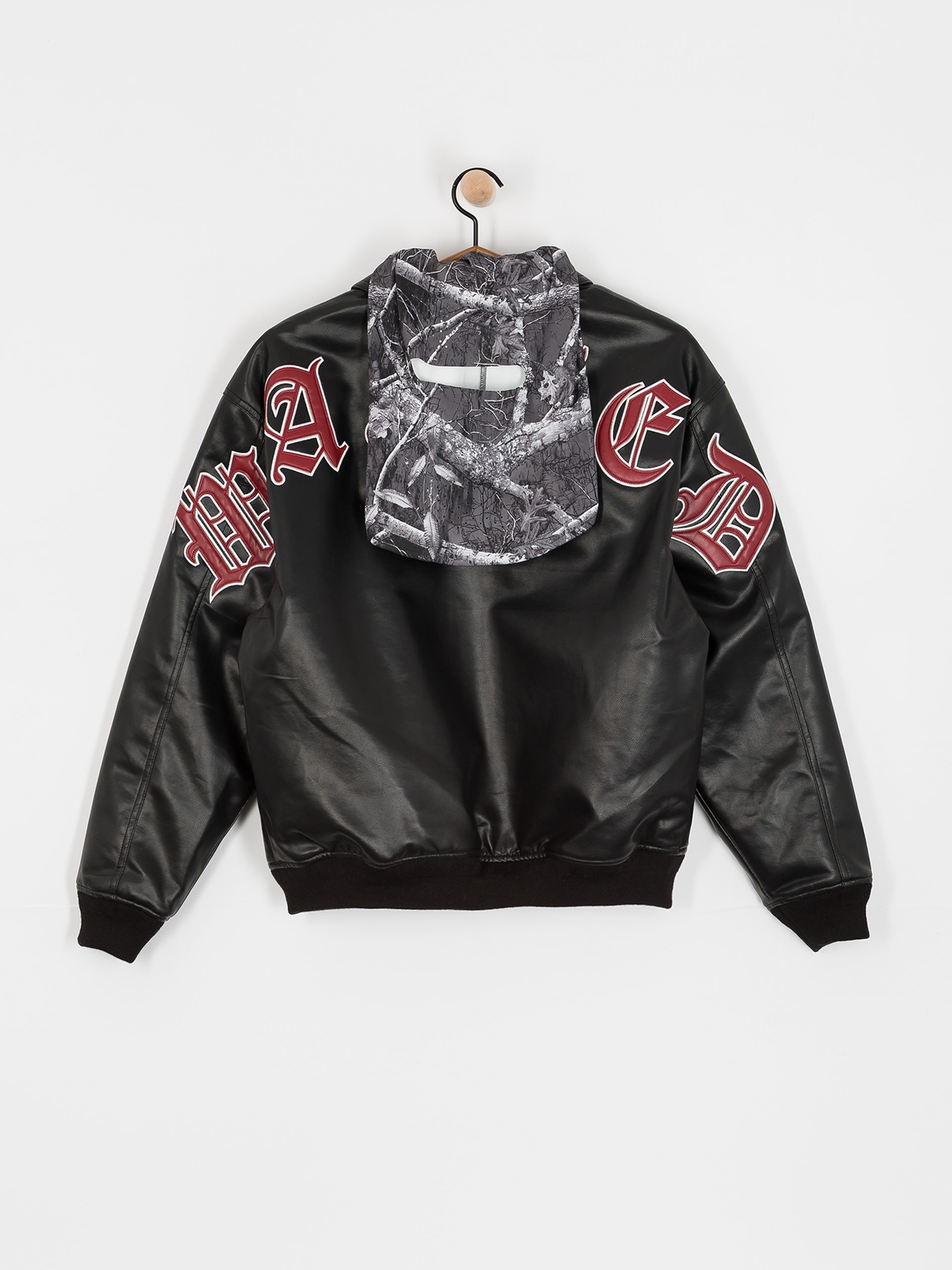 Kurtka Wasted Paris Kingdom Curve Varsity (black)