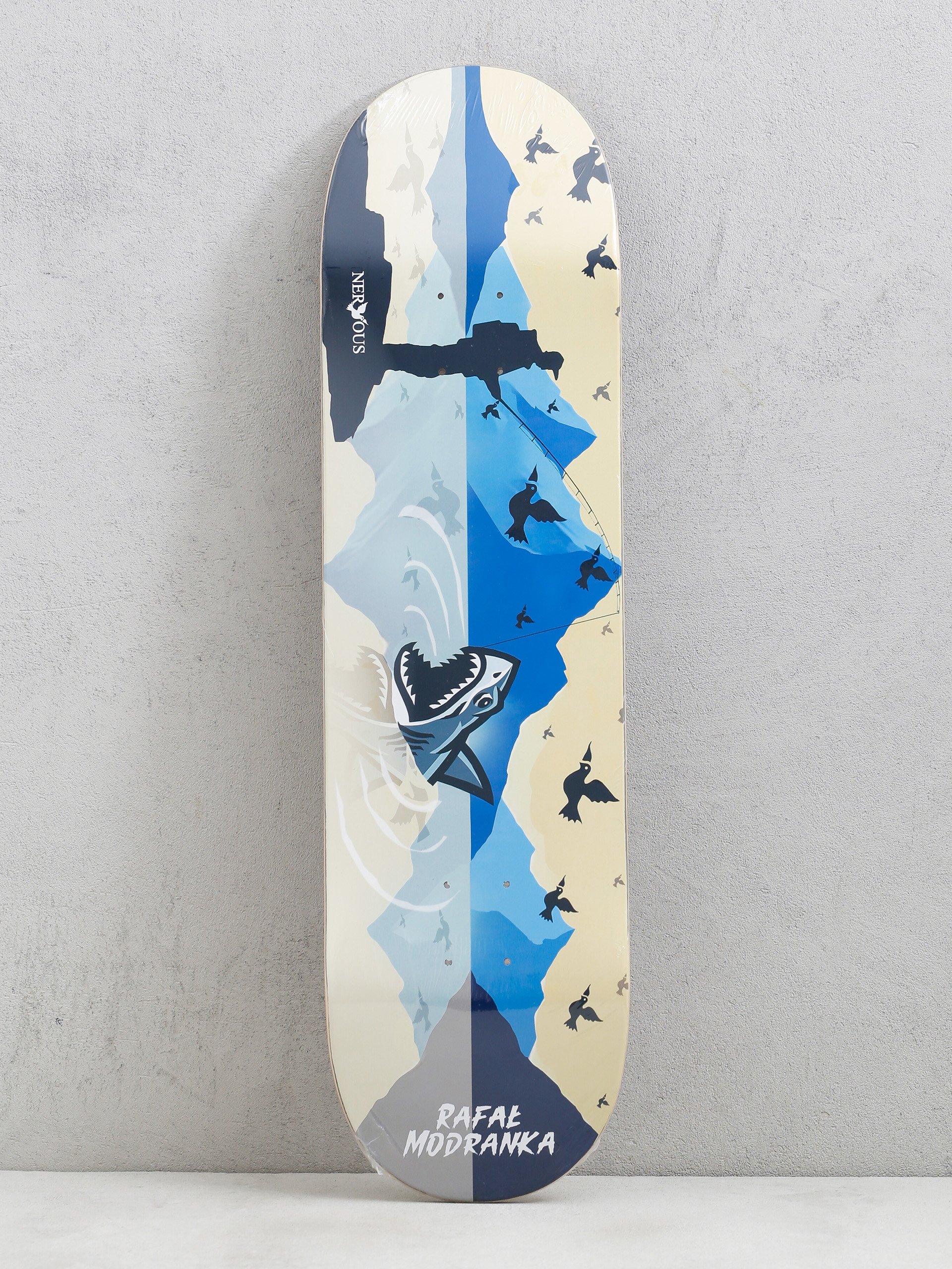 Deck Nervous Modranka Pro (beige/blue)