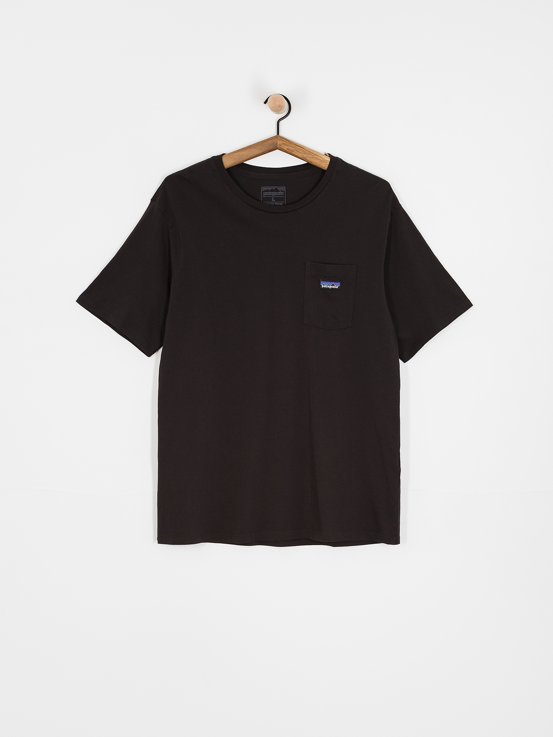 T-shirt Patagonia Daily Pocket (black)