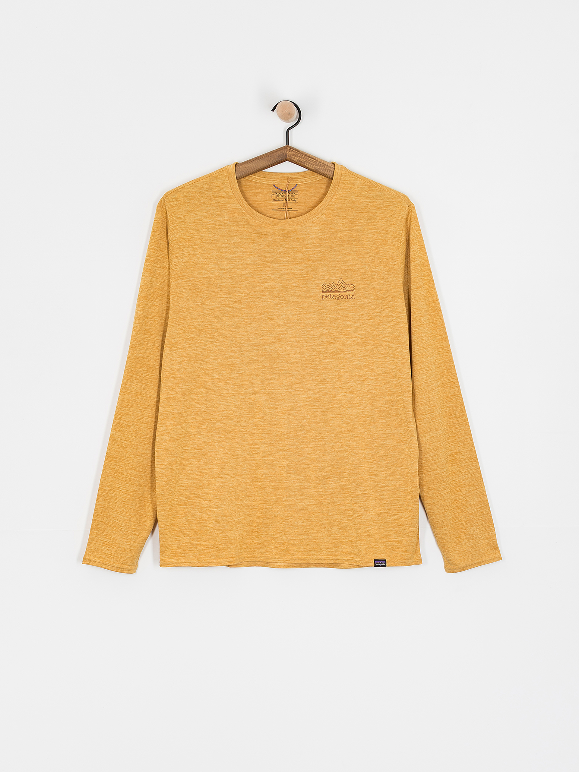 Longsleeve Patagonia Cap Cool Daily Graphic (strataspire/beeswax tan x-dye)