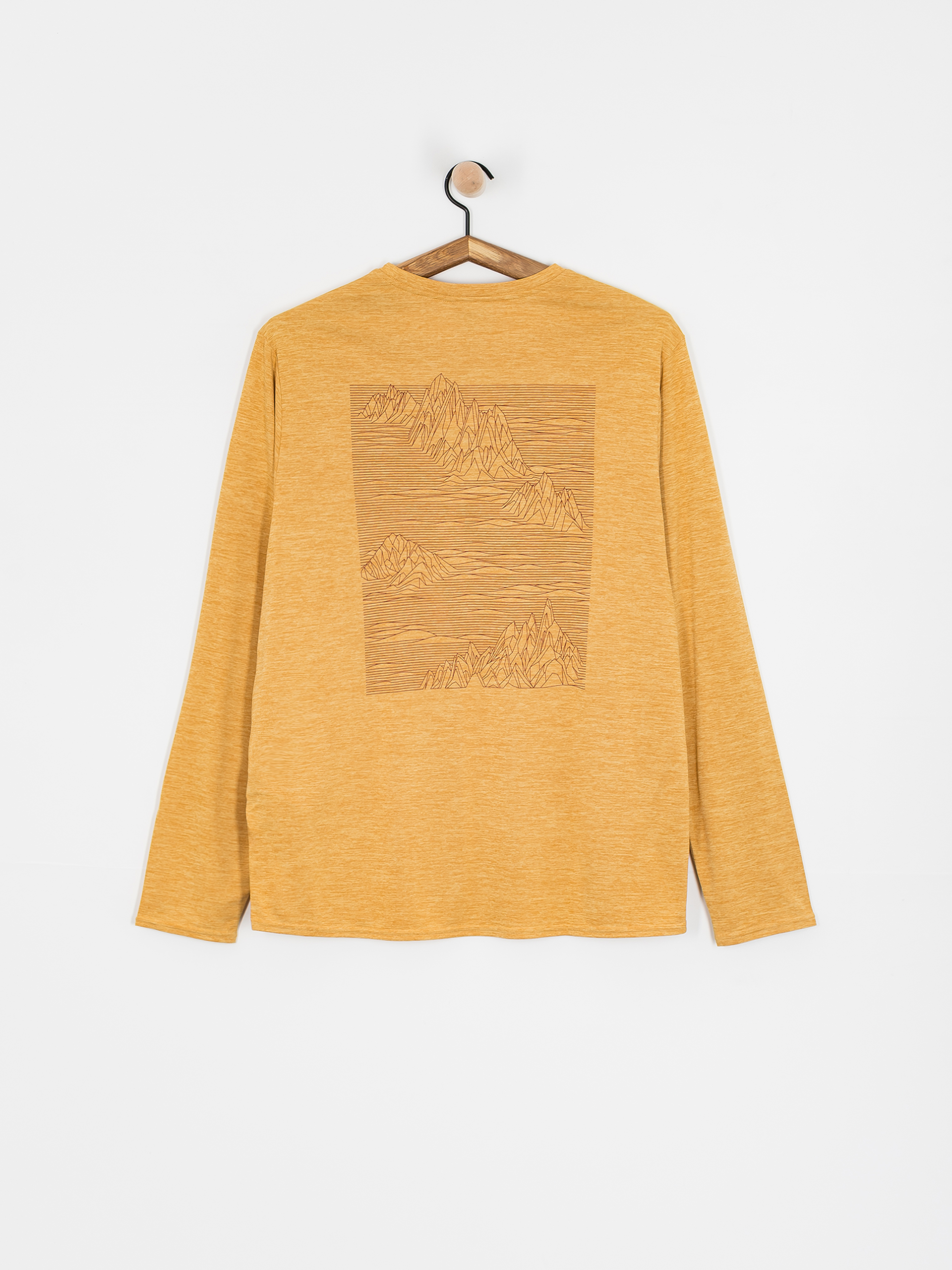 Longsleeve Patagonia Cap Cool Daily Graphic (strataspire/beeswax tan x-dye)