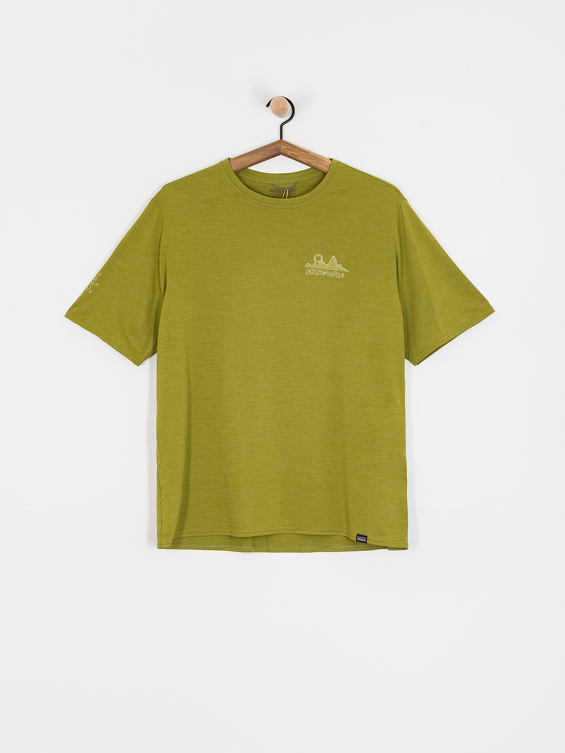 T-shirt Patagonia Cap Cool Daily Graphic (wind runner/graze green x-dye)