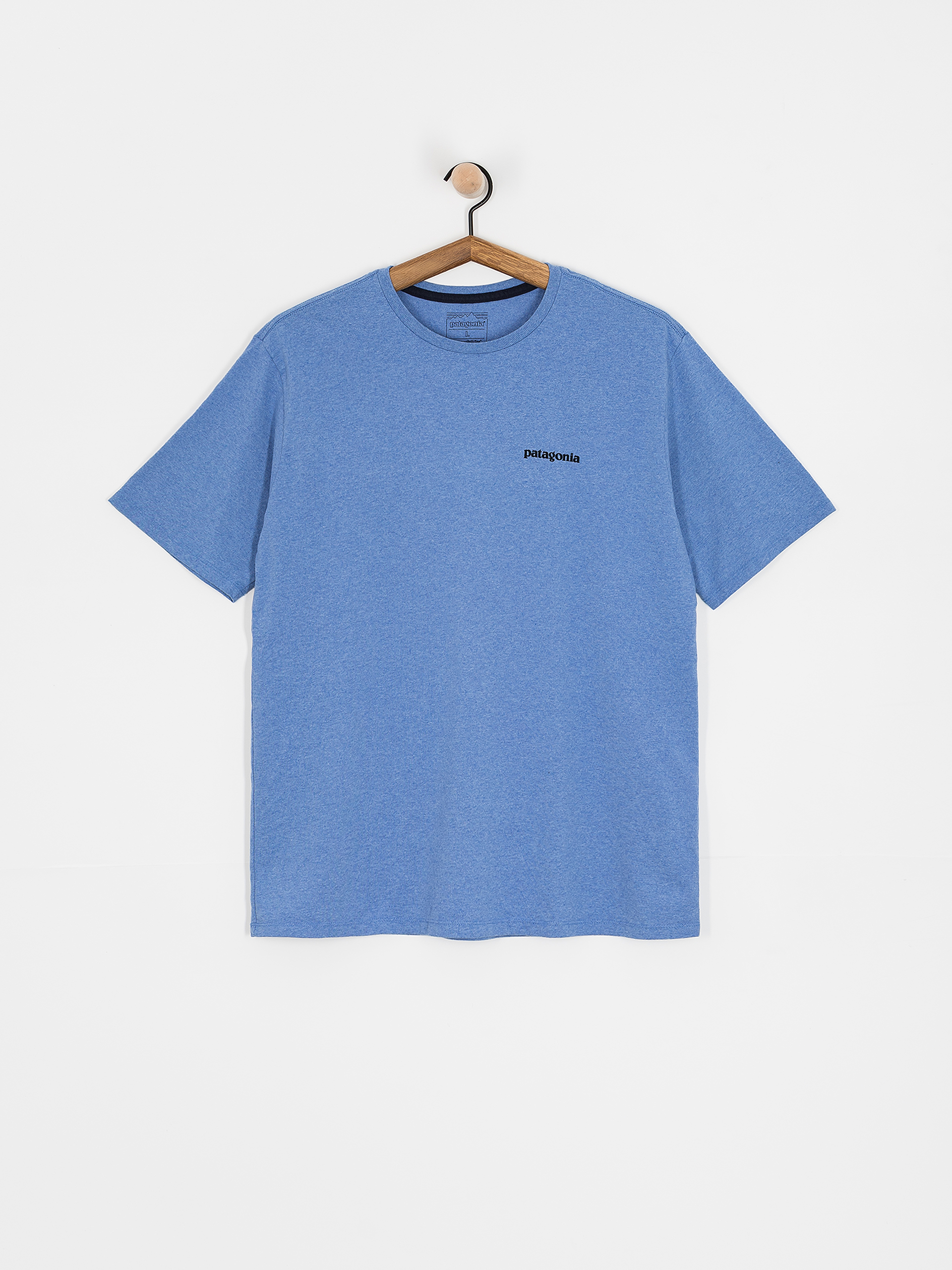 T-shirt Patagonia P 6 Logo Responsibili (abundant blue)