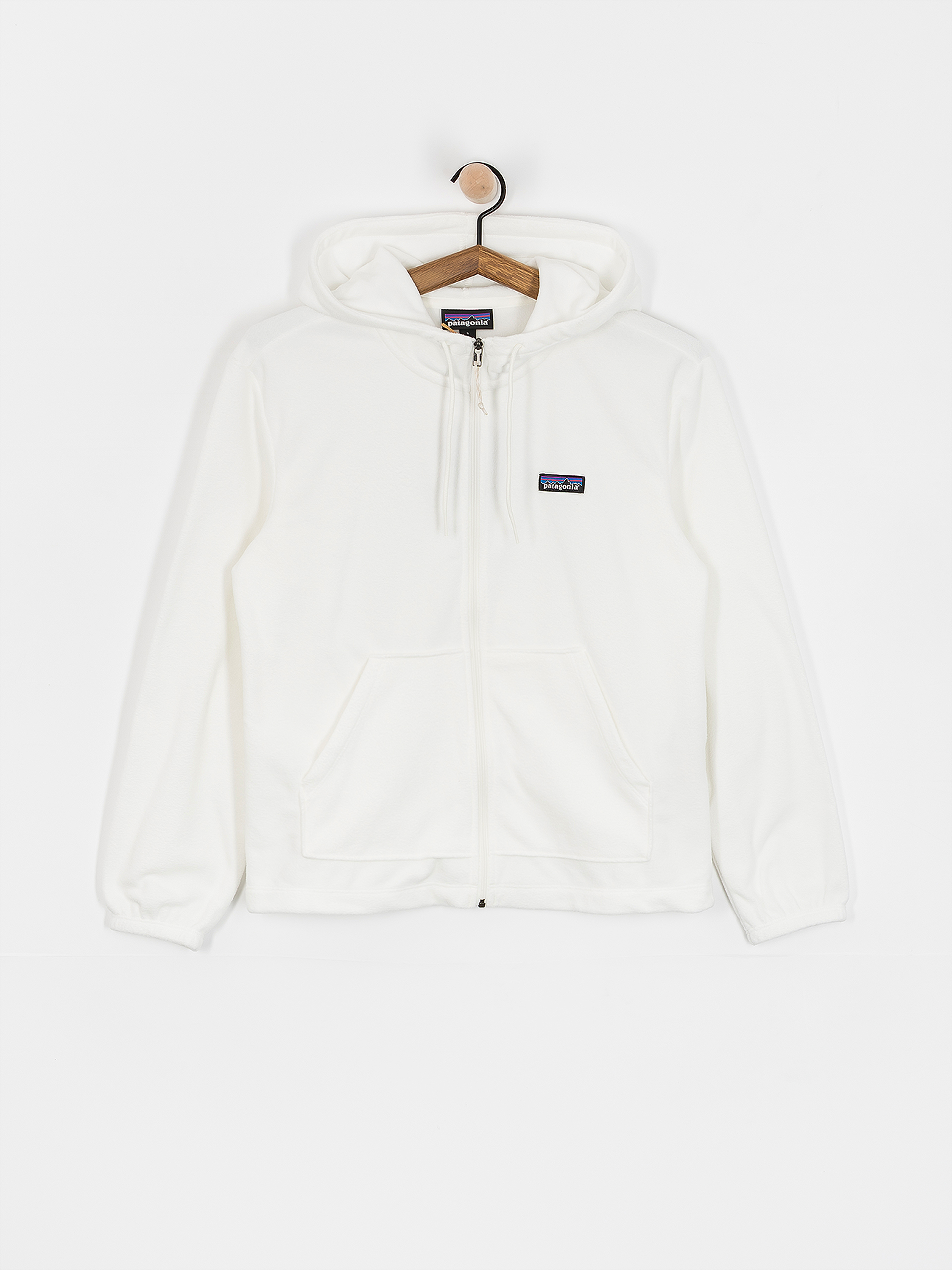 Bluza z kapturem Patagonia Micro D ZHD Wmn (birch white)