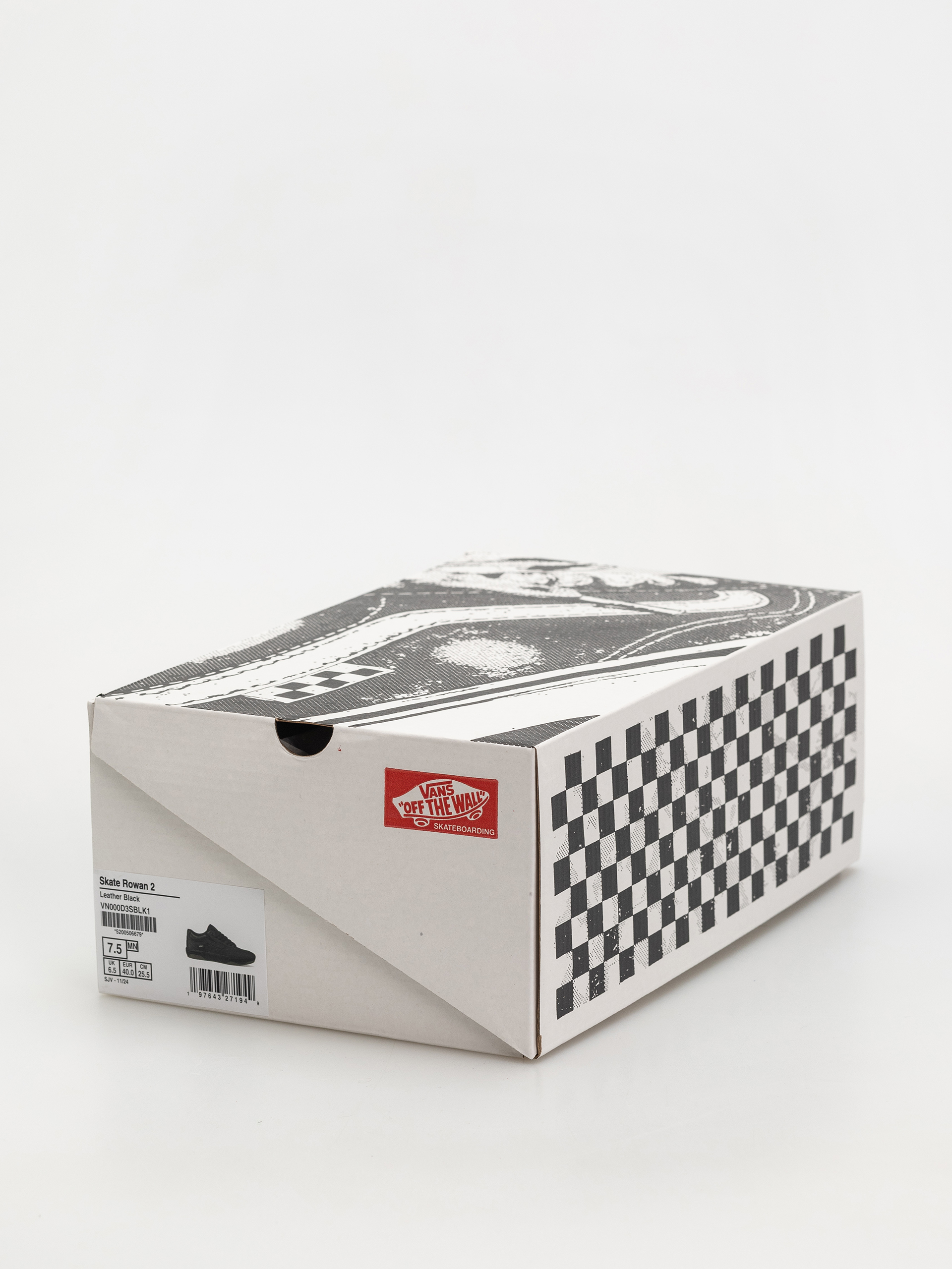 Buty Vans Skate Rowan 2 (leather black)