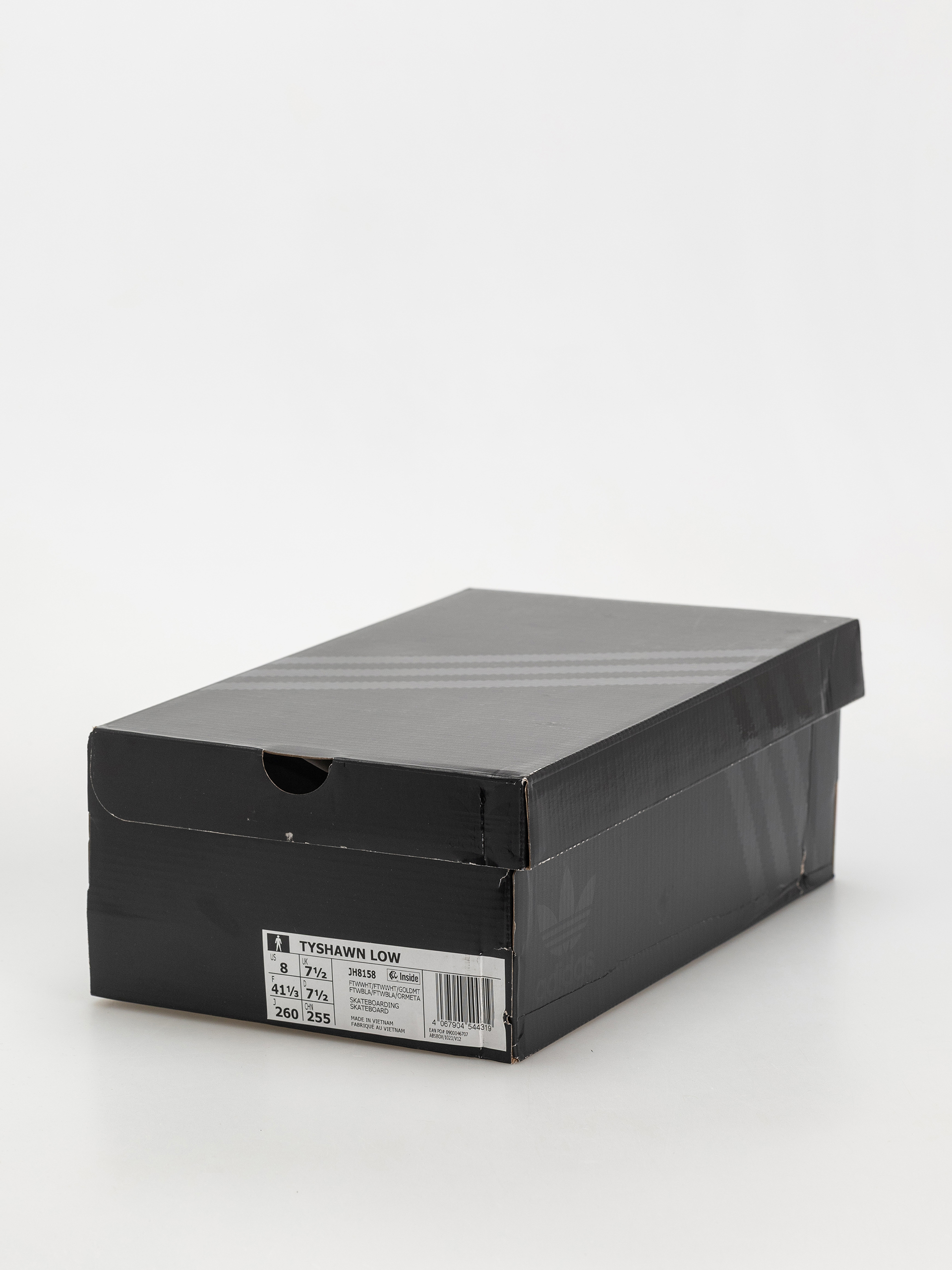 Buty adidas Tyshawn Low (ftwwht/ftwwht/goldmt)