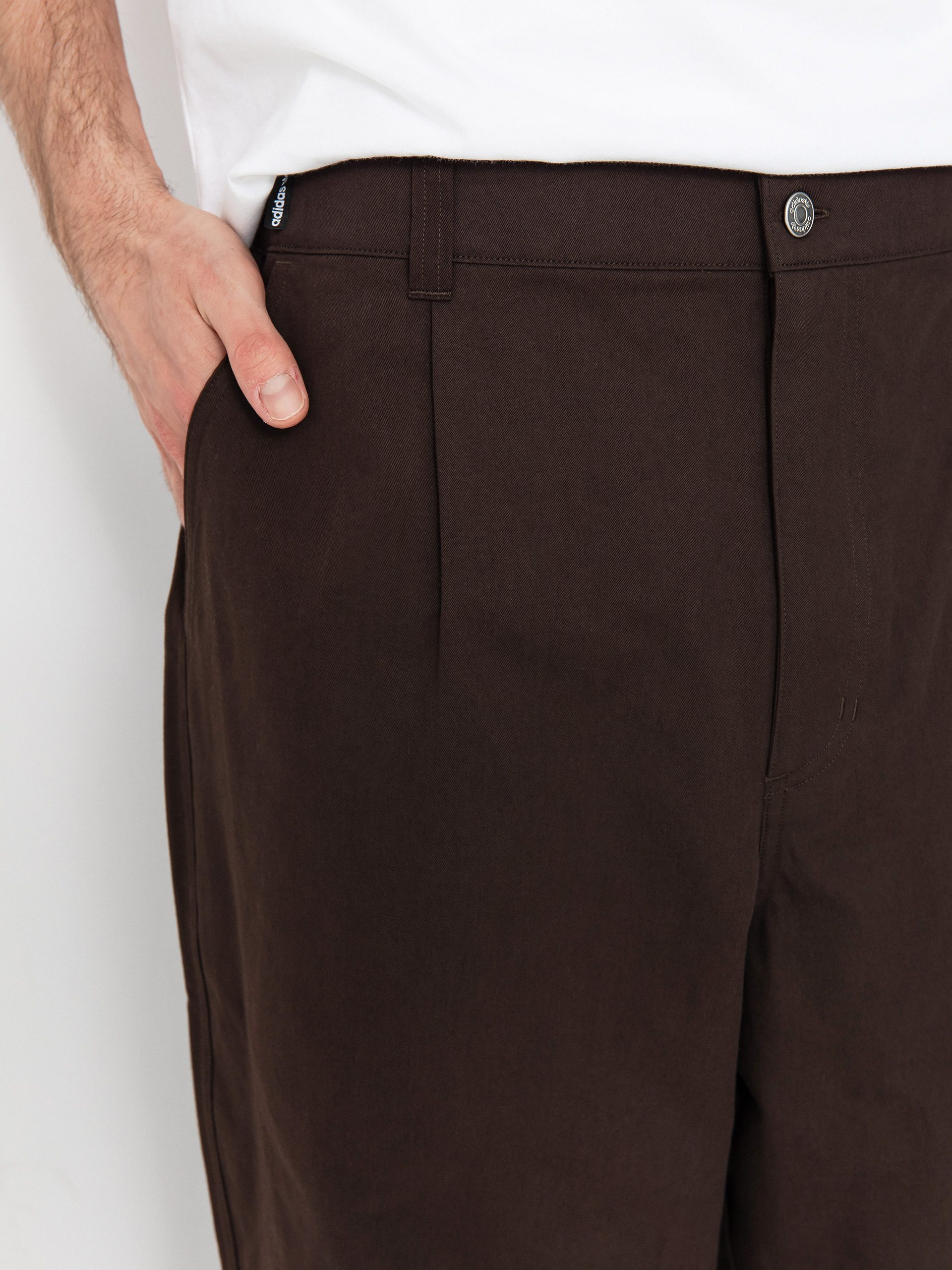 Spodnie adidas Shmoo Cs (dbrown/cwhite)