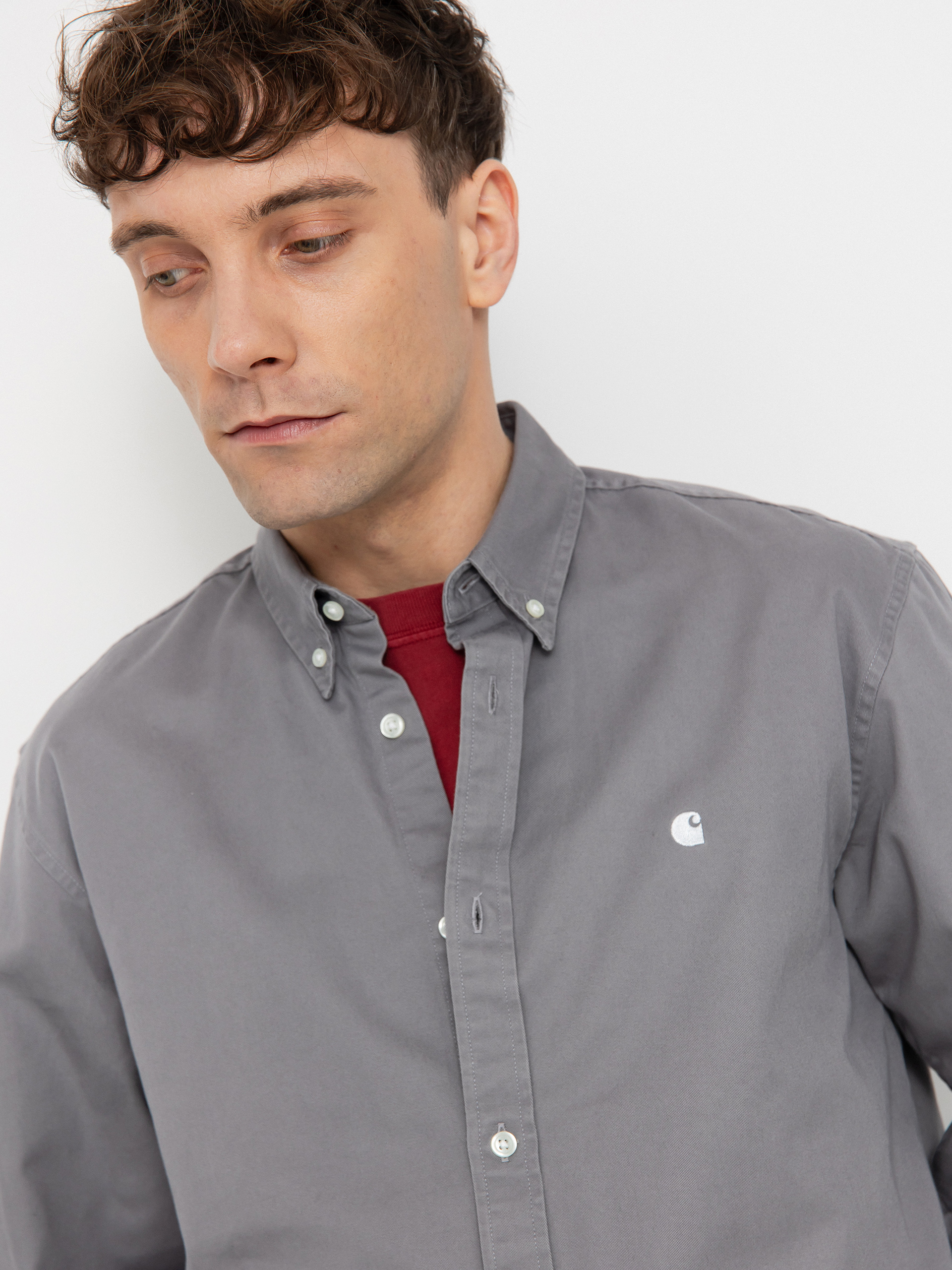 Koszula Carhartt WIP Madison (yosemite/white)